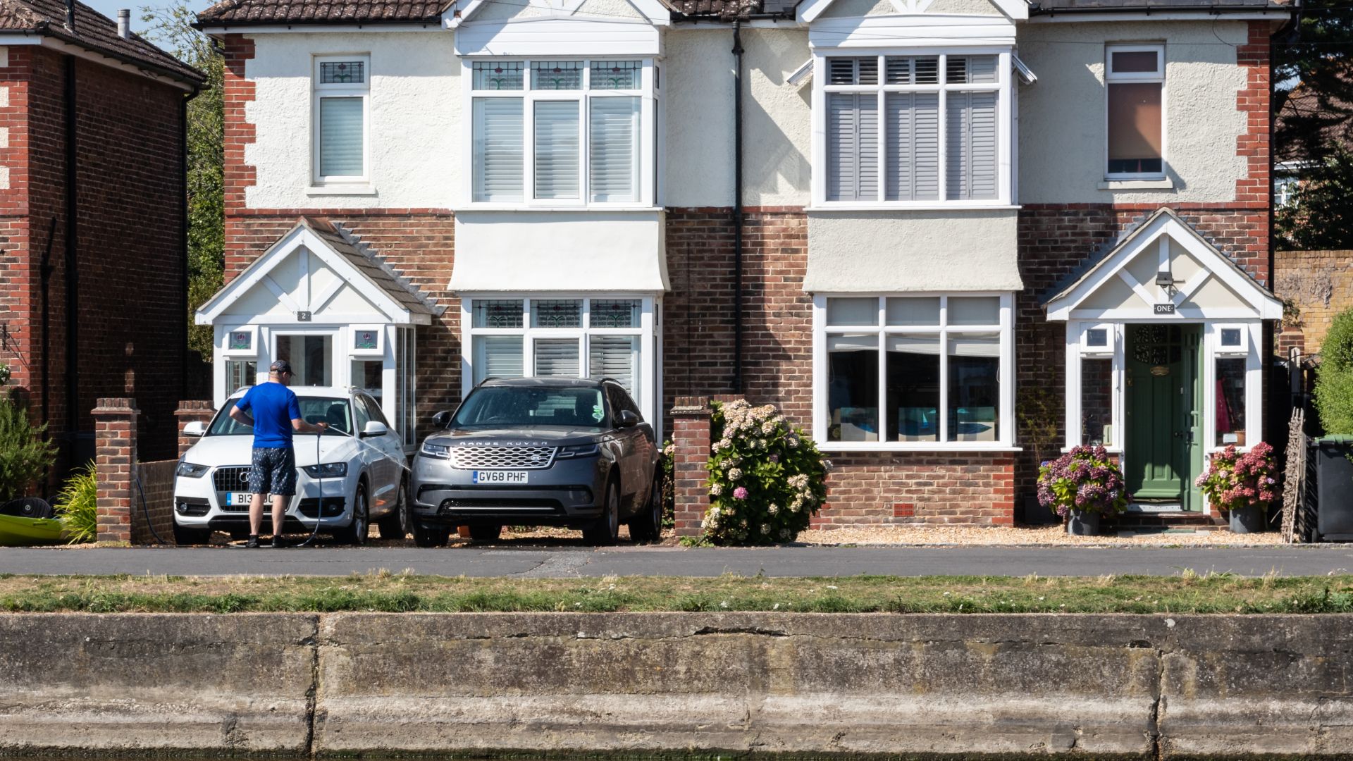 Resident parking and parking in front of your driveway