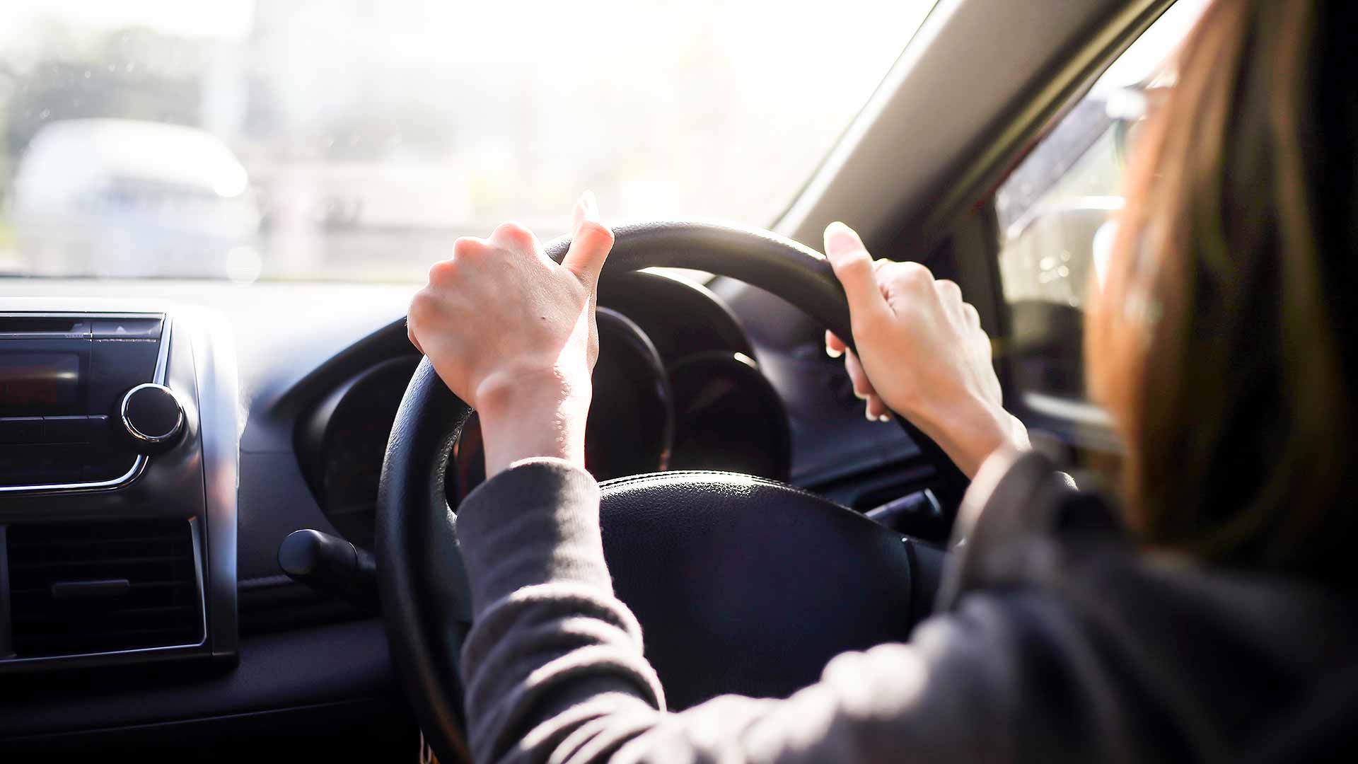 The steering wheel is your key contact point with your car