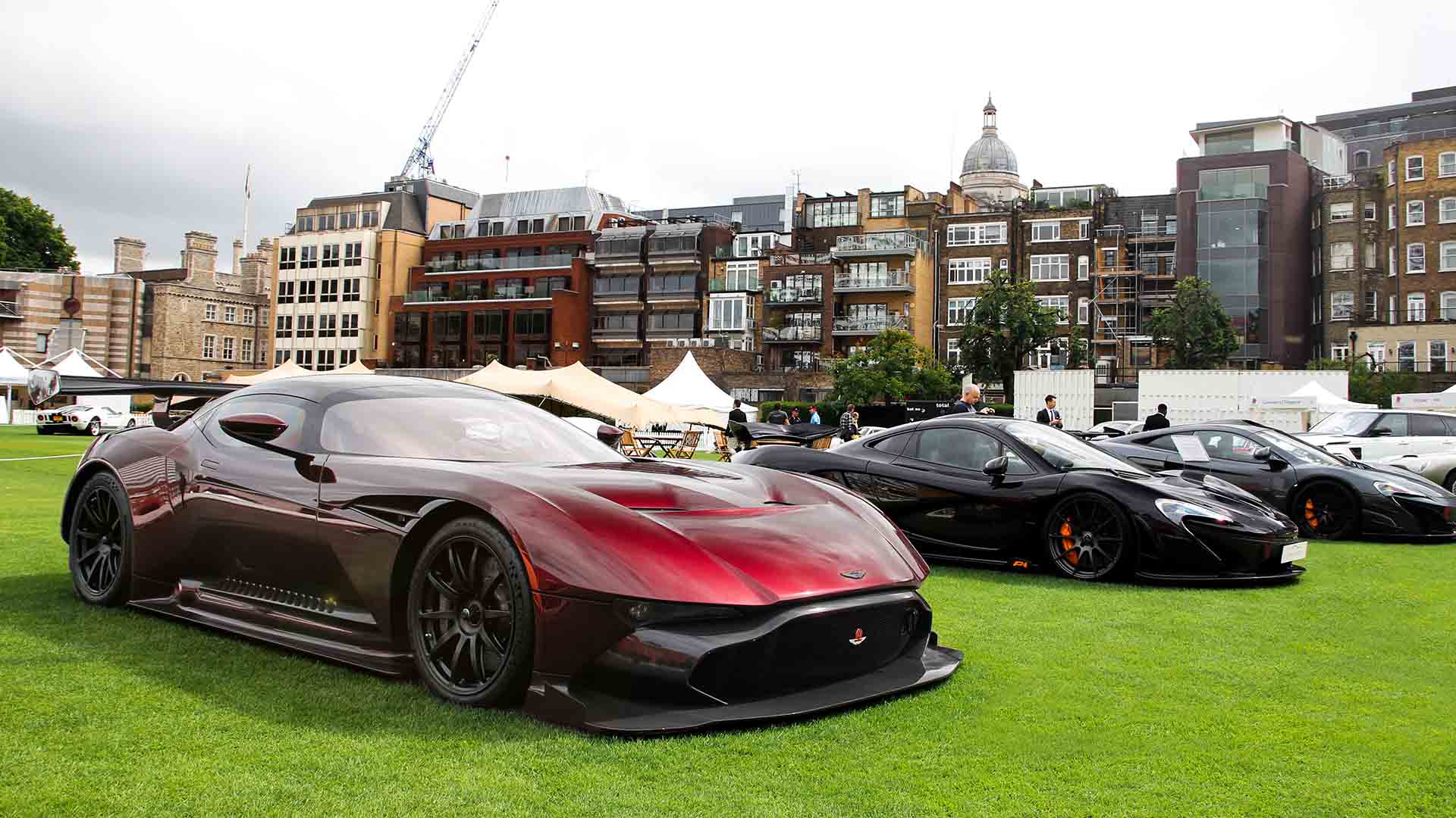 Aston Martin Vulcan and McLaren P1