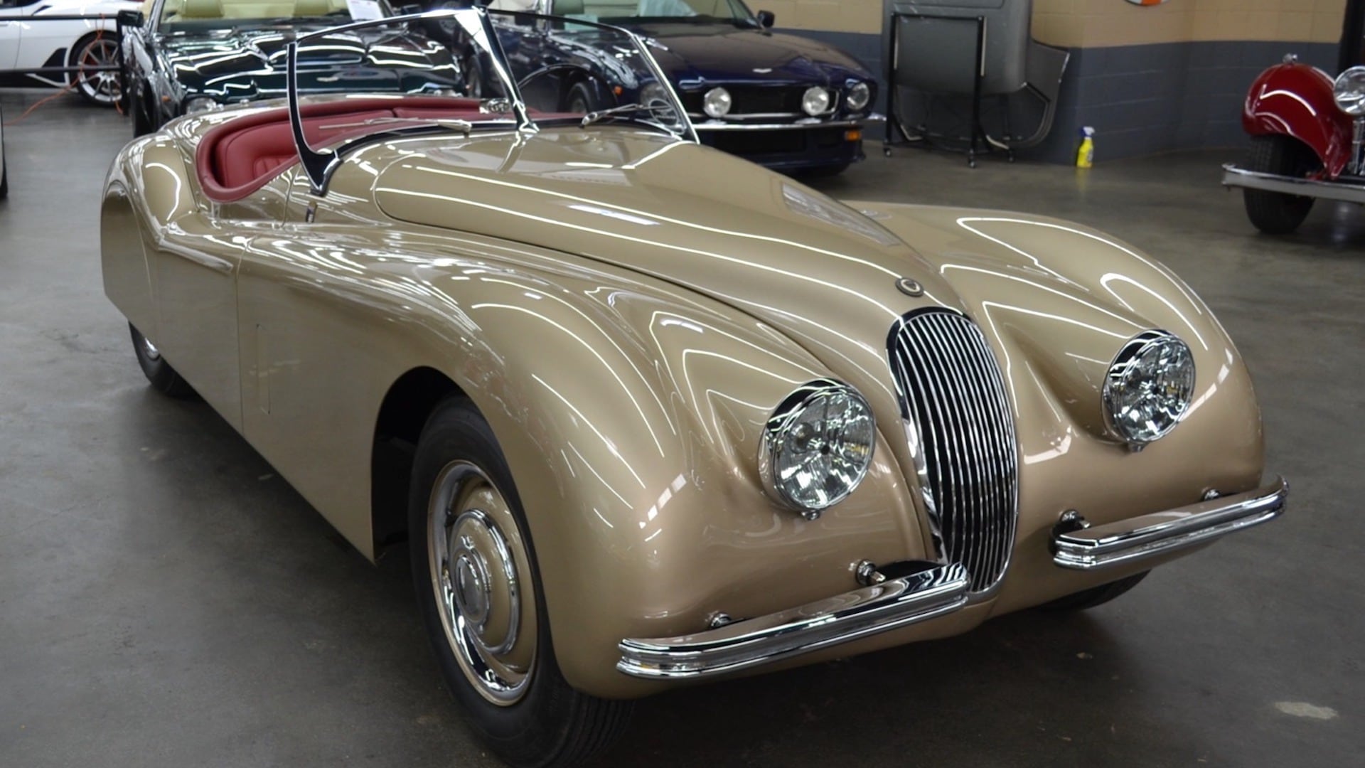 Clark Gable Jaguar XK120