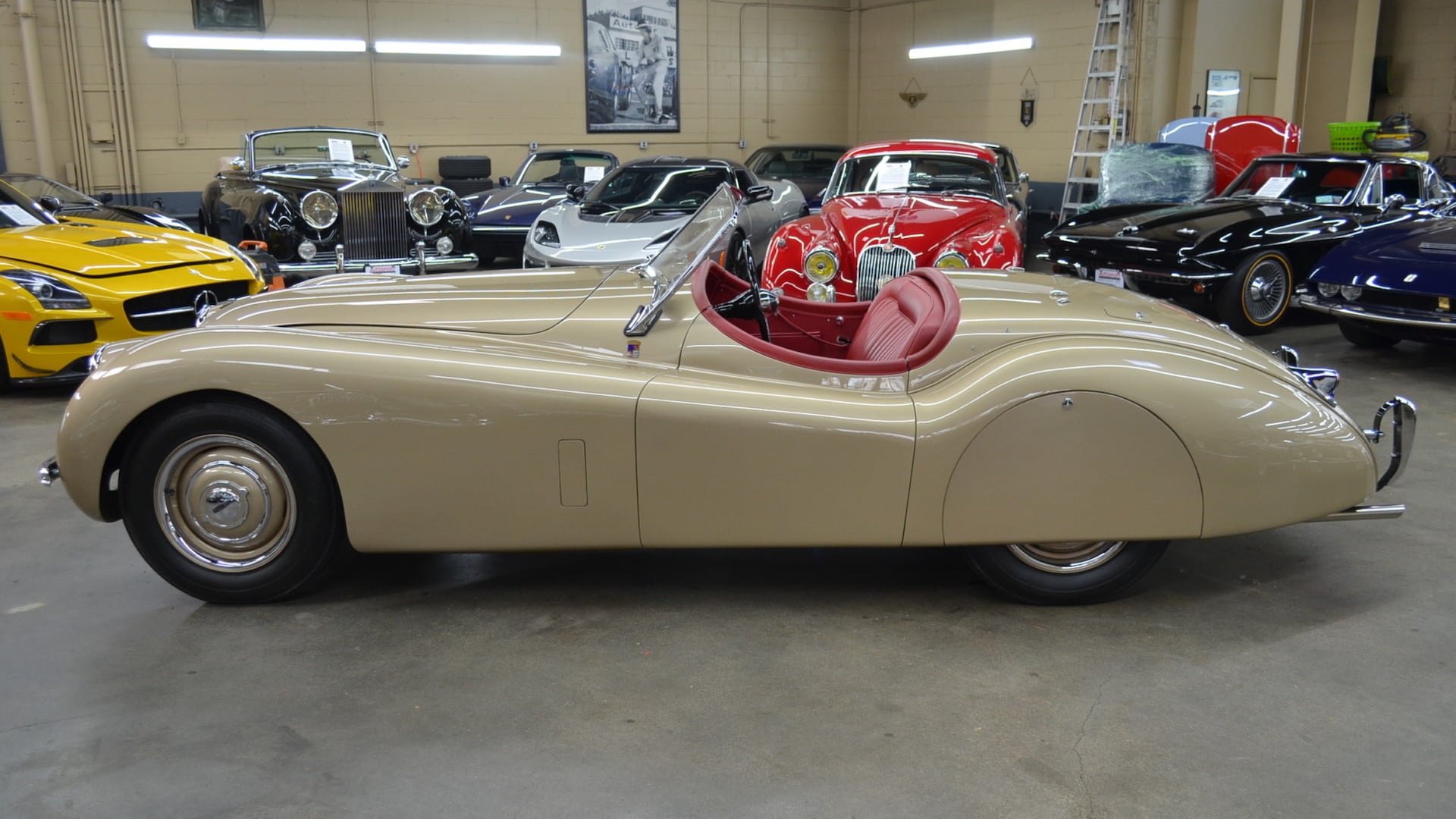 Clark Gable Jaguar XK120