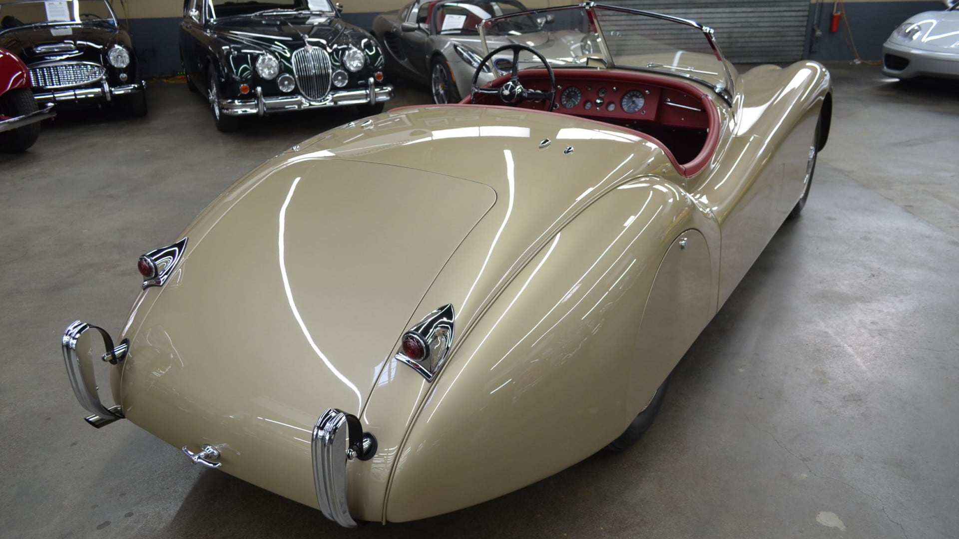 Clark Gable Jaguar XK120