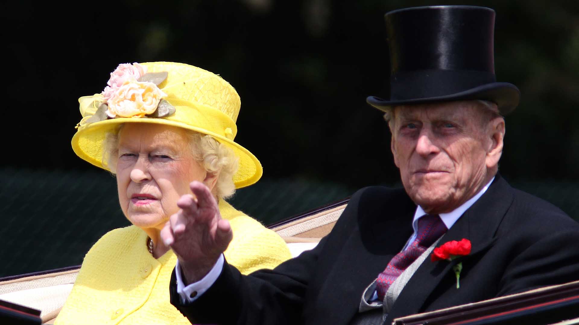 Prince Philip and the Queen