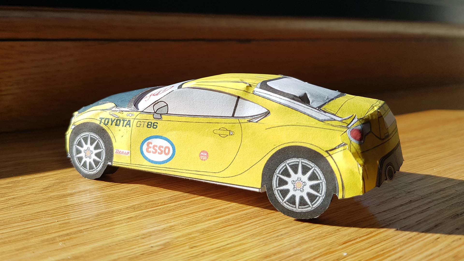 Toyota GT86 paper model