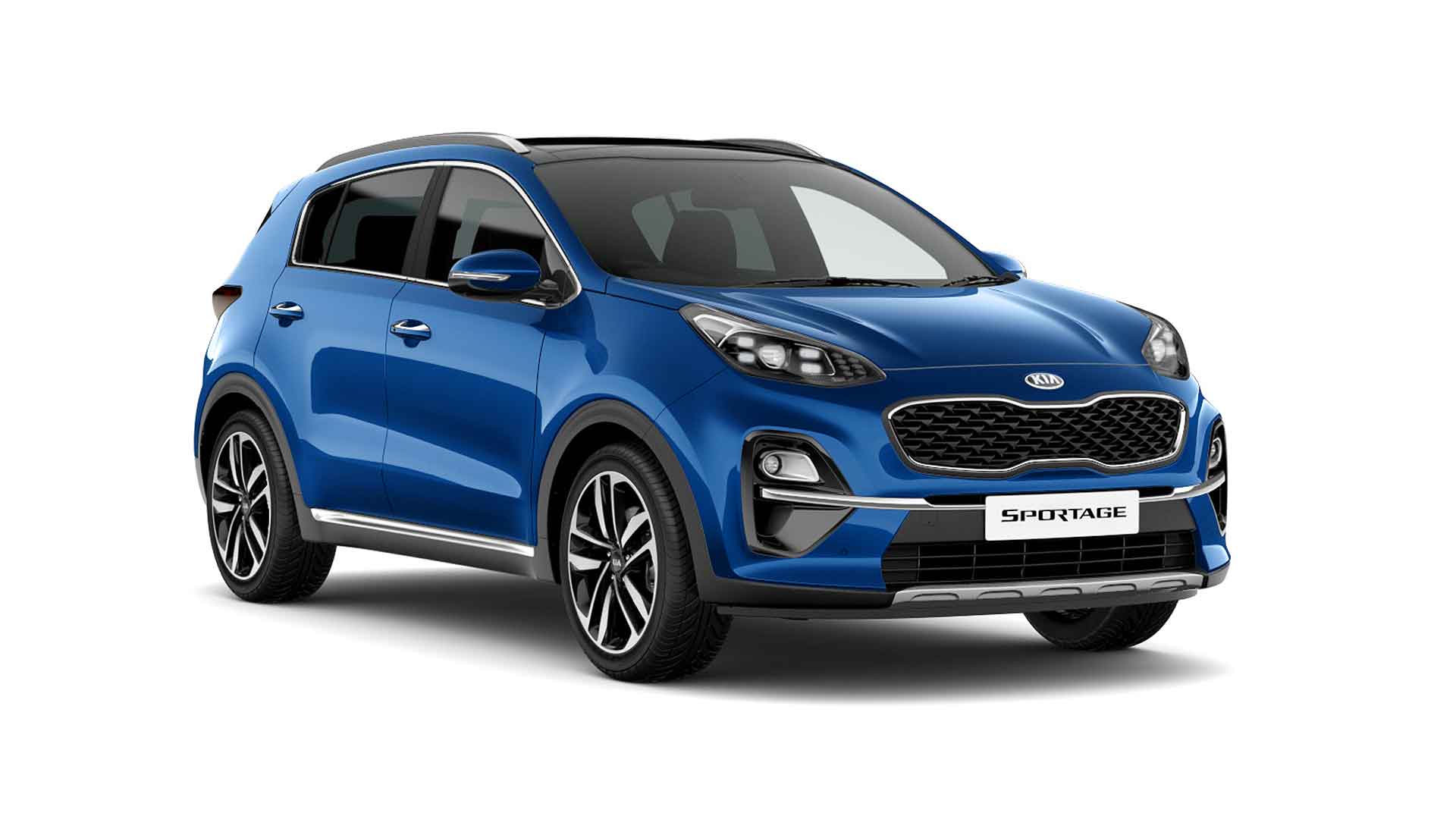 2020 Kia Sportage 3 in Blue Flame