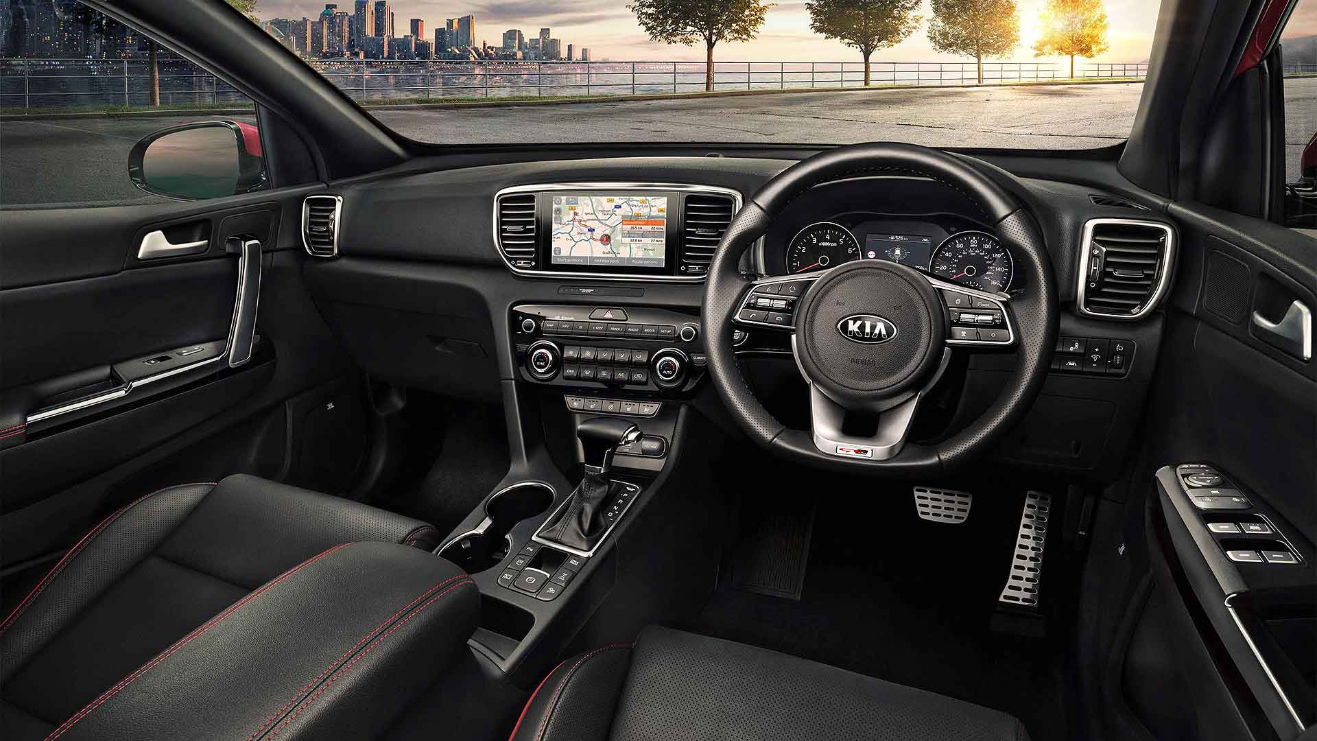 2020 Kia Sportage GT-Line interior