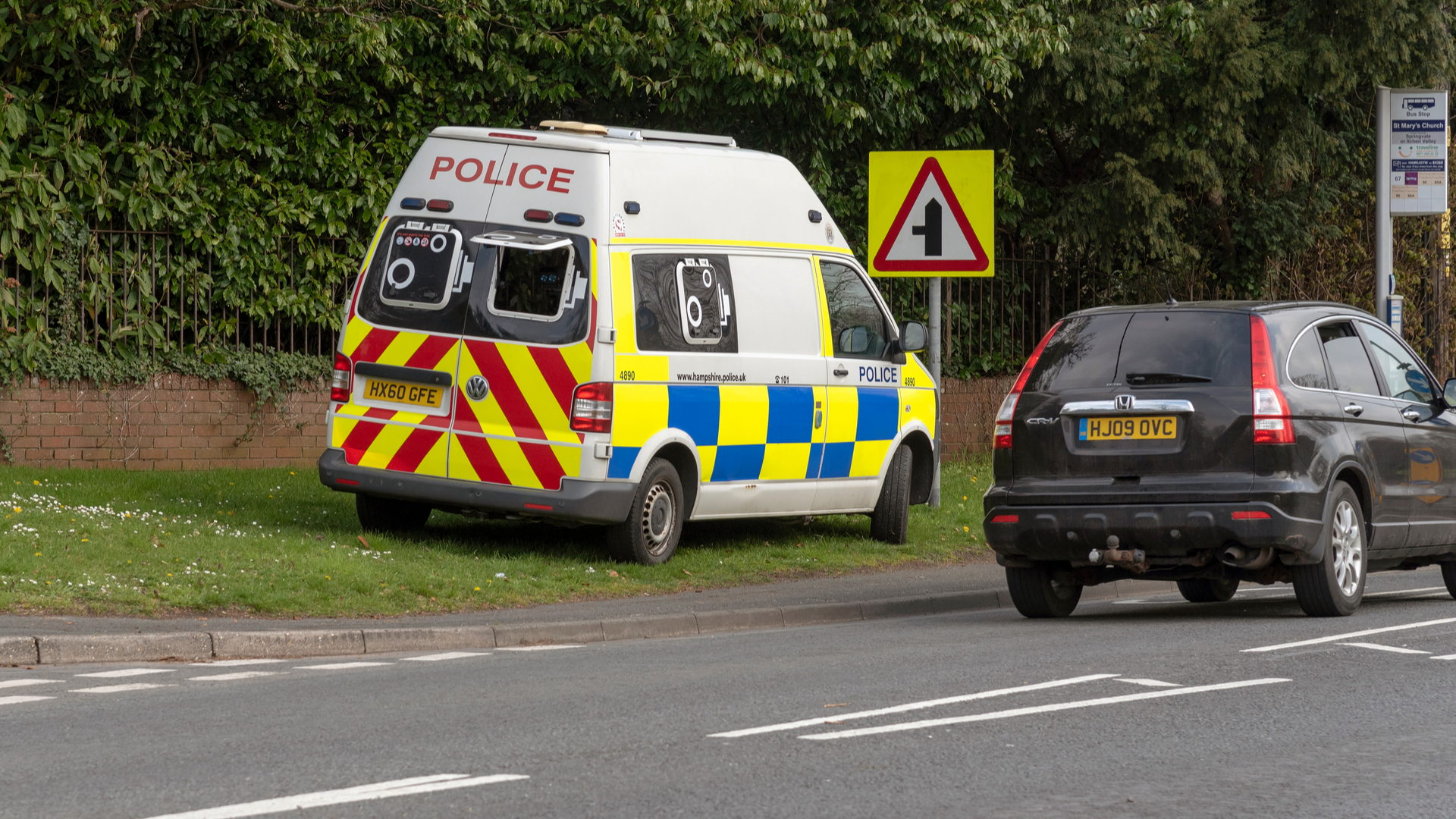 Police speed check