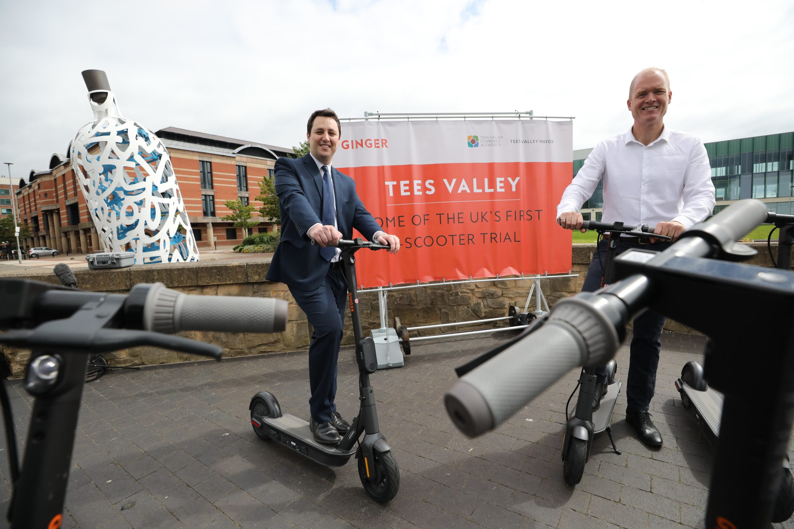 First UK e-scooter trial begins