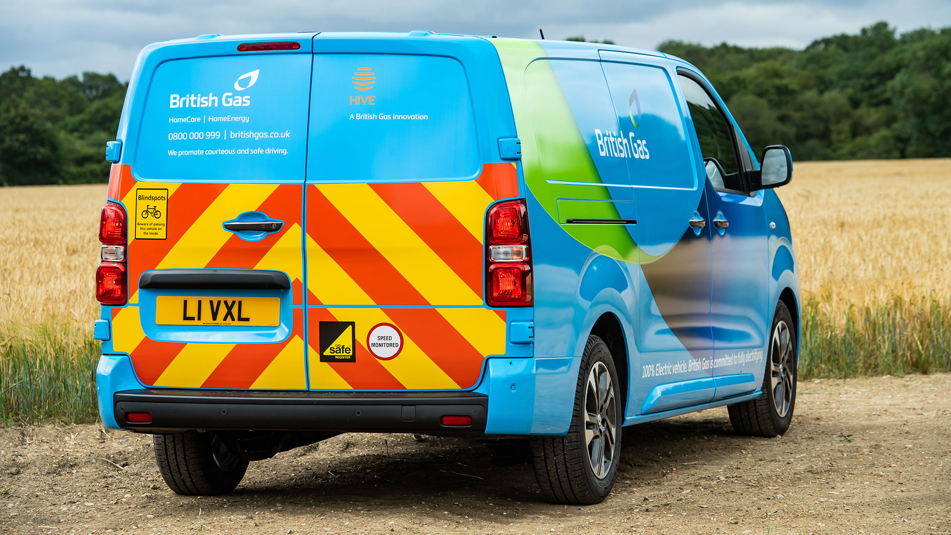 British Gas Vauxhall Vivaro-e