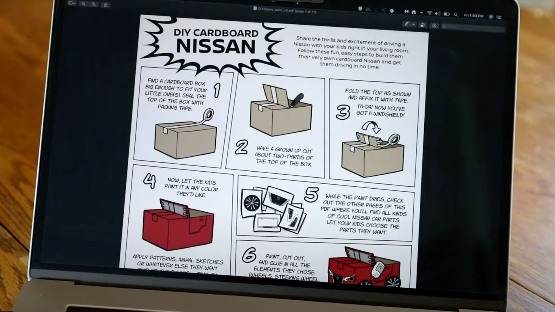 Build your own Nissan Kidster