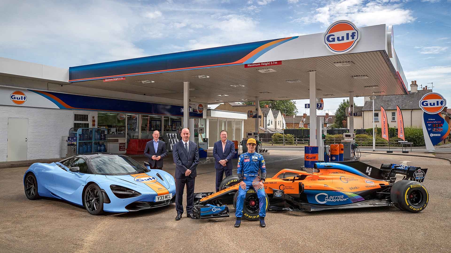 McLaren Automotive and Gulf Oil