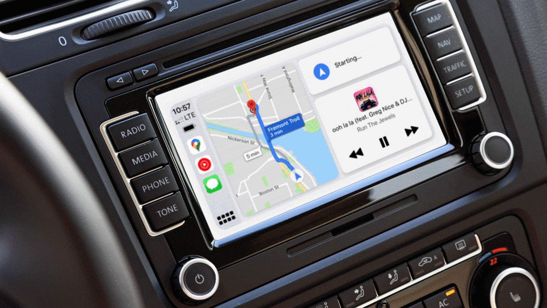 Google Maps Apple CarPlay Update