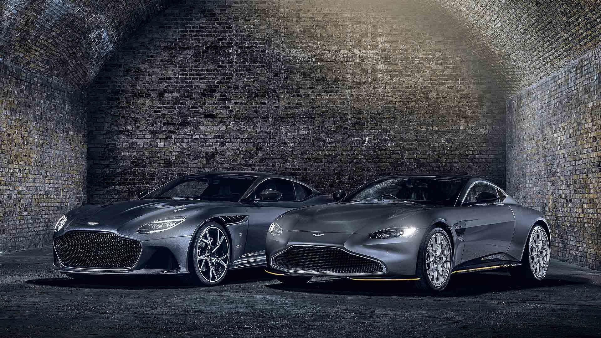 Aston Martin Vantage 007 Edition and DBS Superleggera 007 Edition