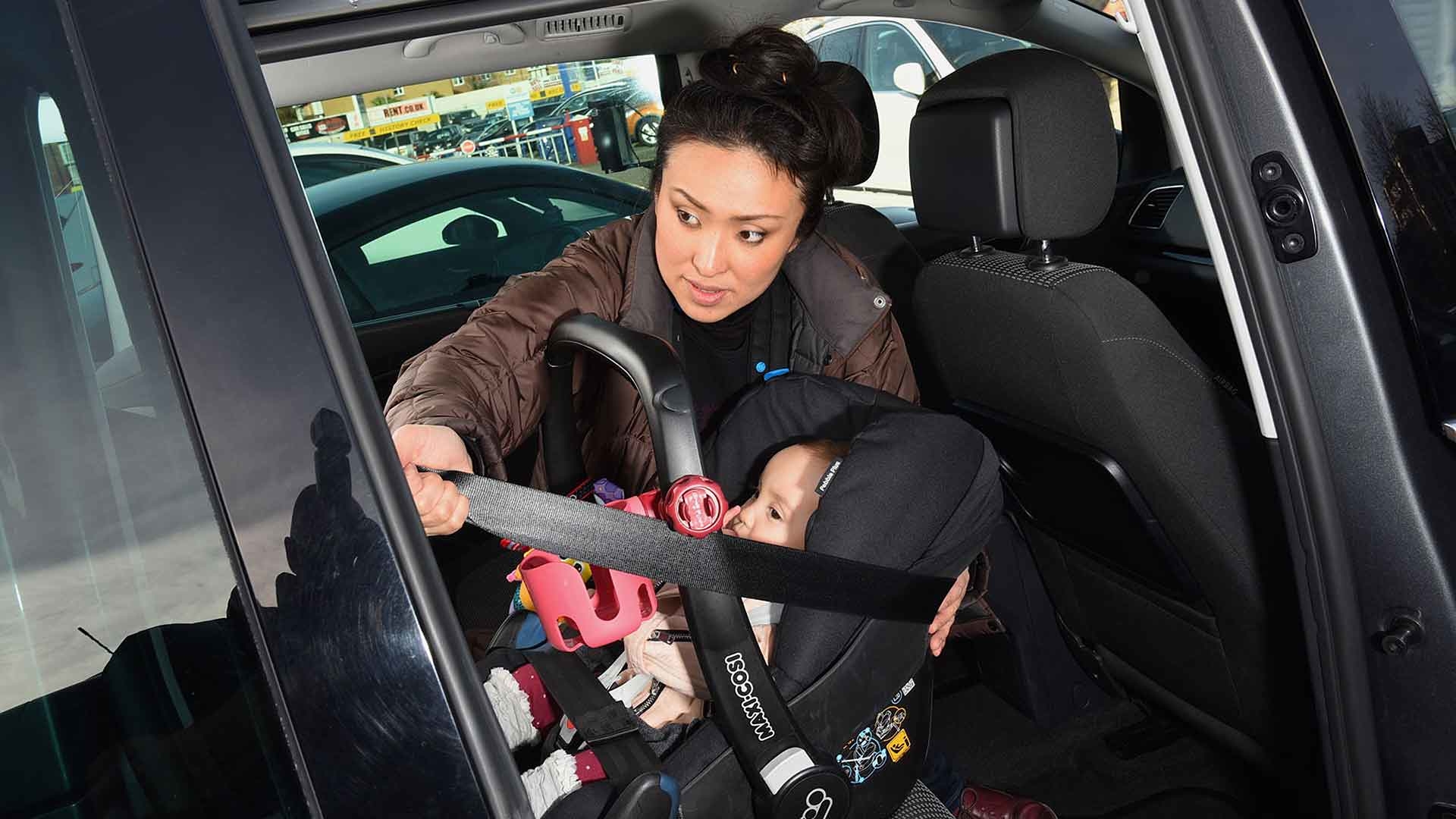 Car child seat confusion