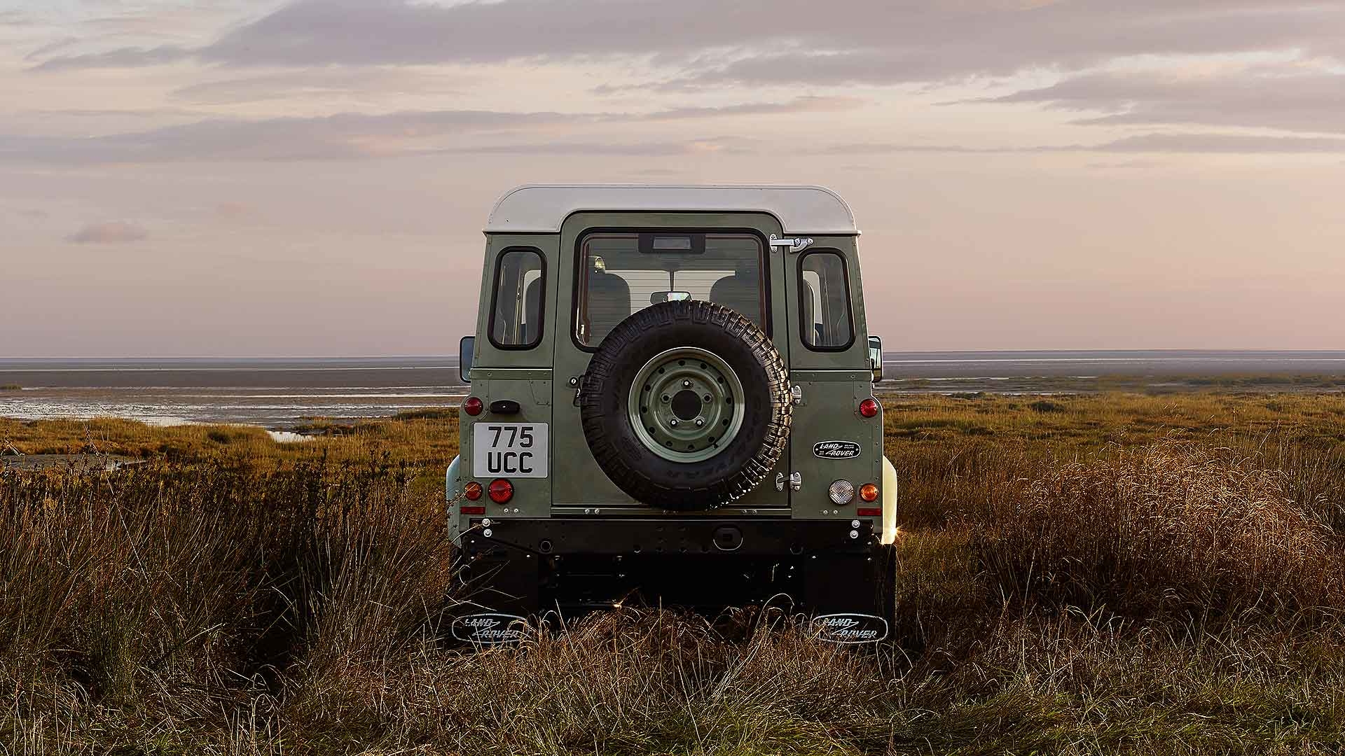 Land Rover Defender green laning