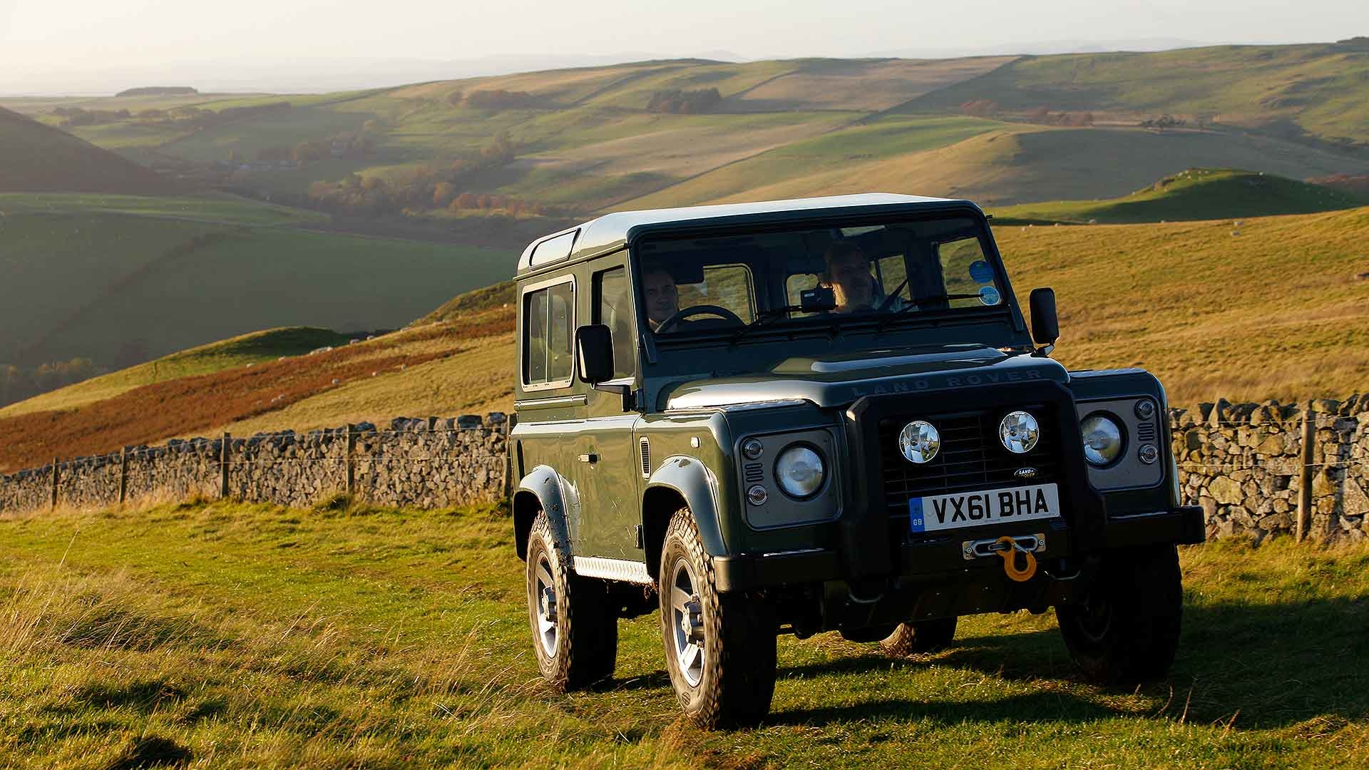 Land Rover Defender green laning