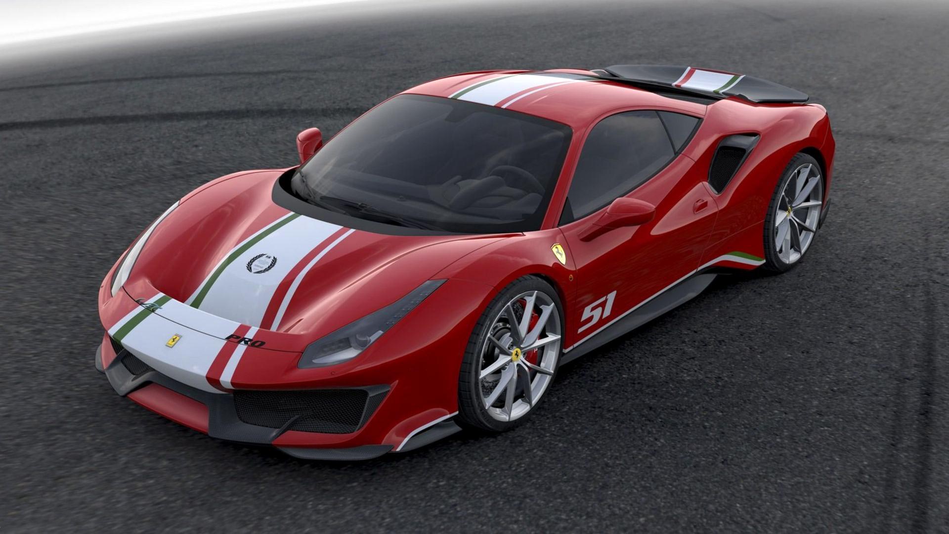 Ferrari 488 Pista Piloti