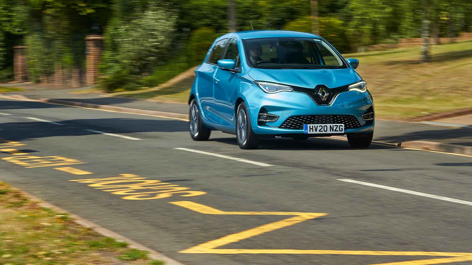 Renault Zoe zero emissions school run