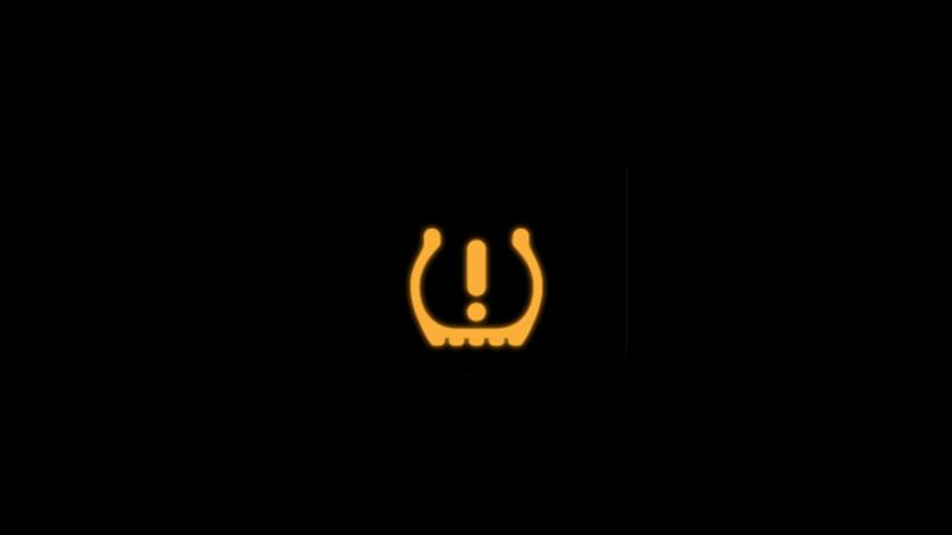 Tyre pressure warning light