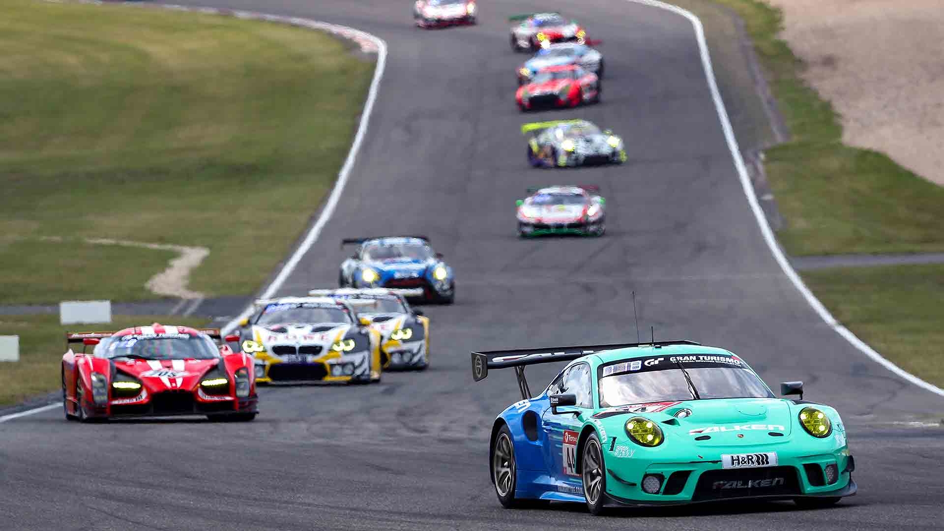 Falken Motorsport Porsche at the N24