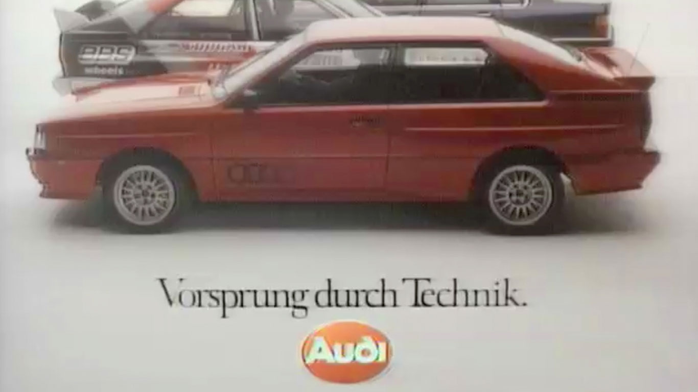 Vorsprung durch Technik