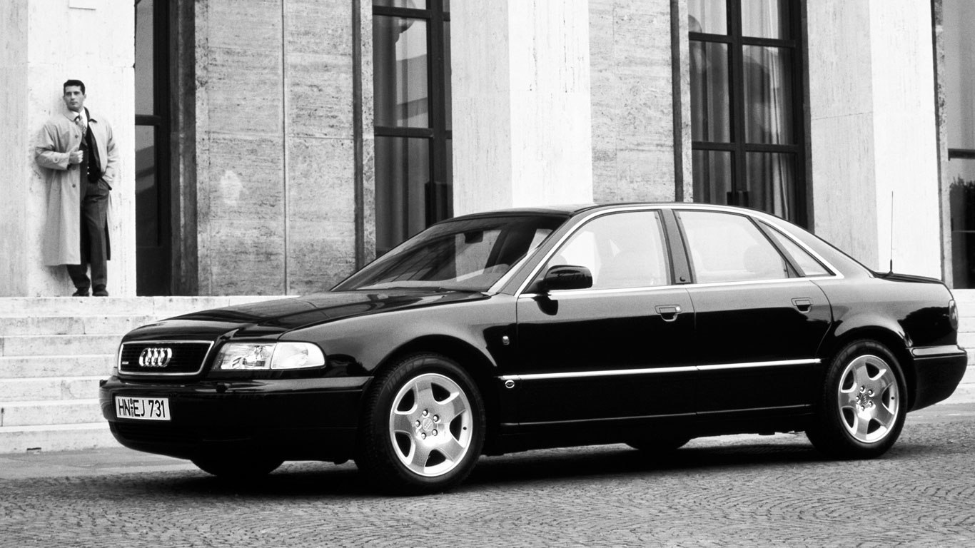 The aluminium Audi A8