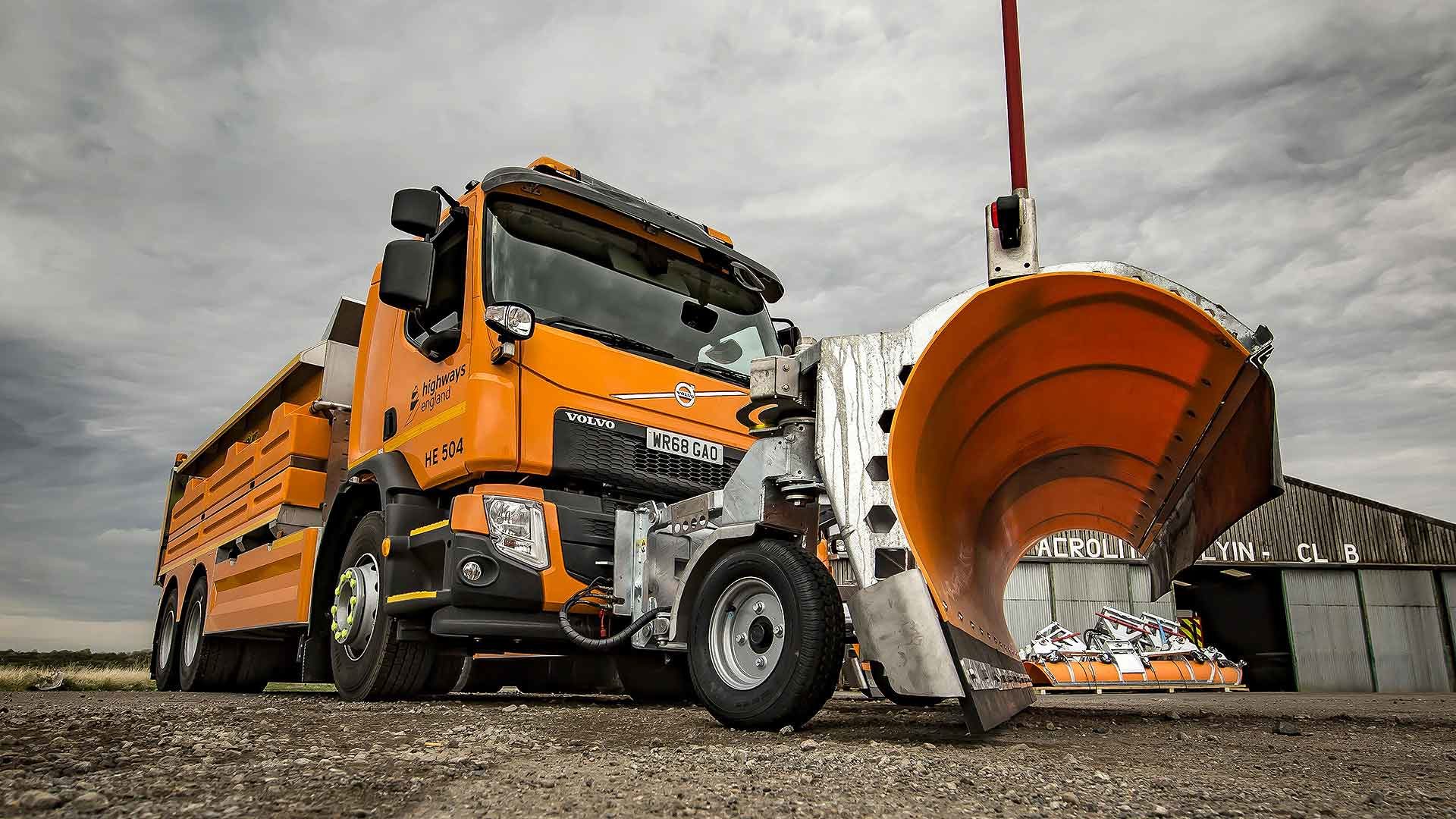 Highways England's high-tech new road gritter