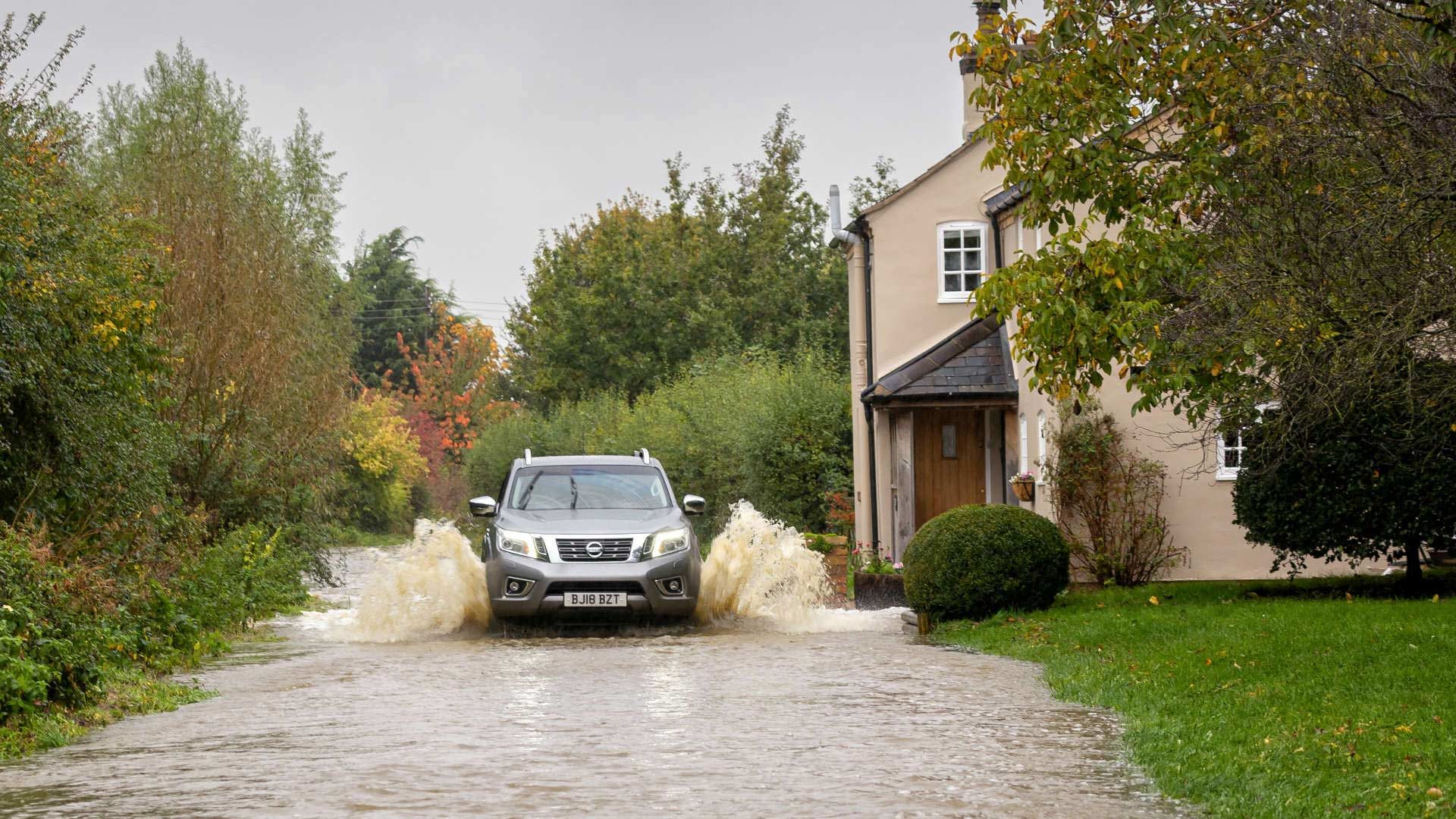 Splashing pedestrians advice