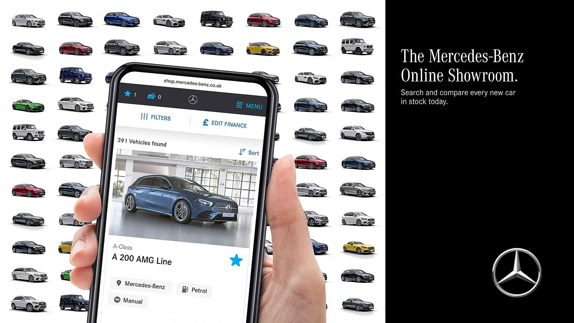 Mercedes-Benz Online Showroom