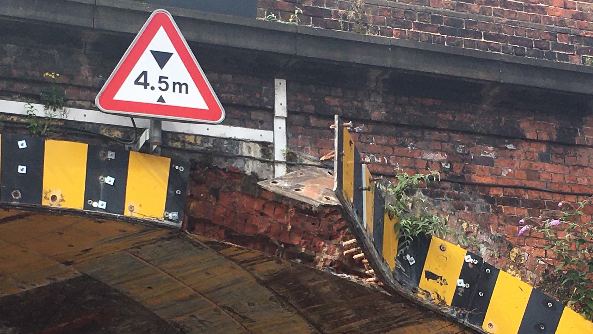 Most-bashed railway bridges