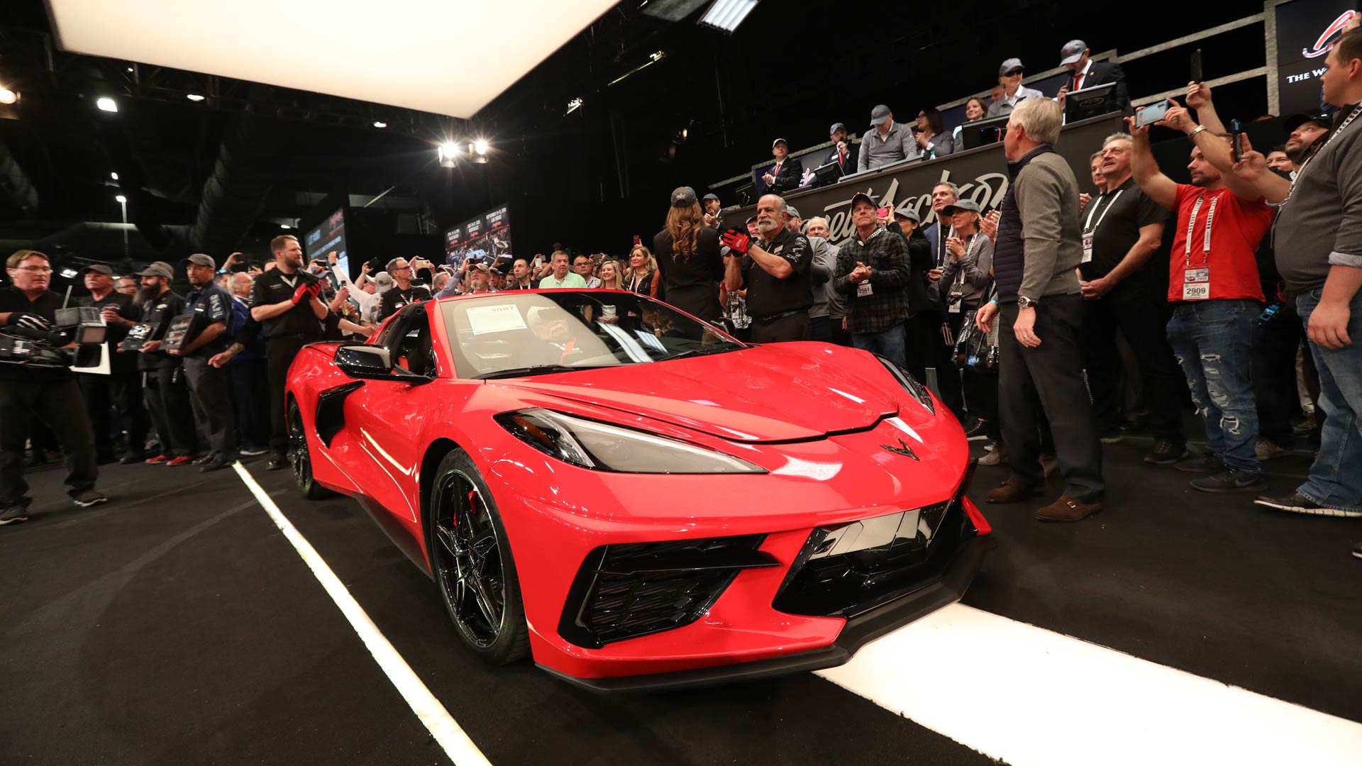 First 2020 C8 Corvette VIN 0001