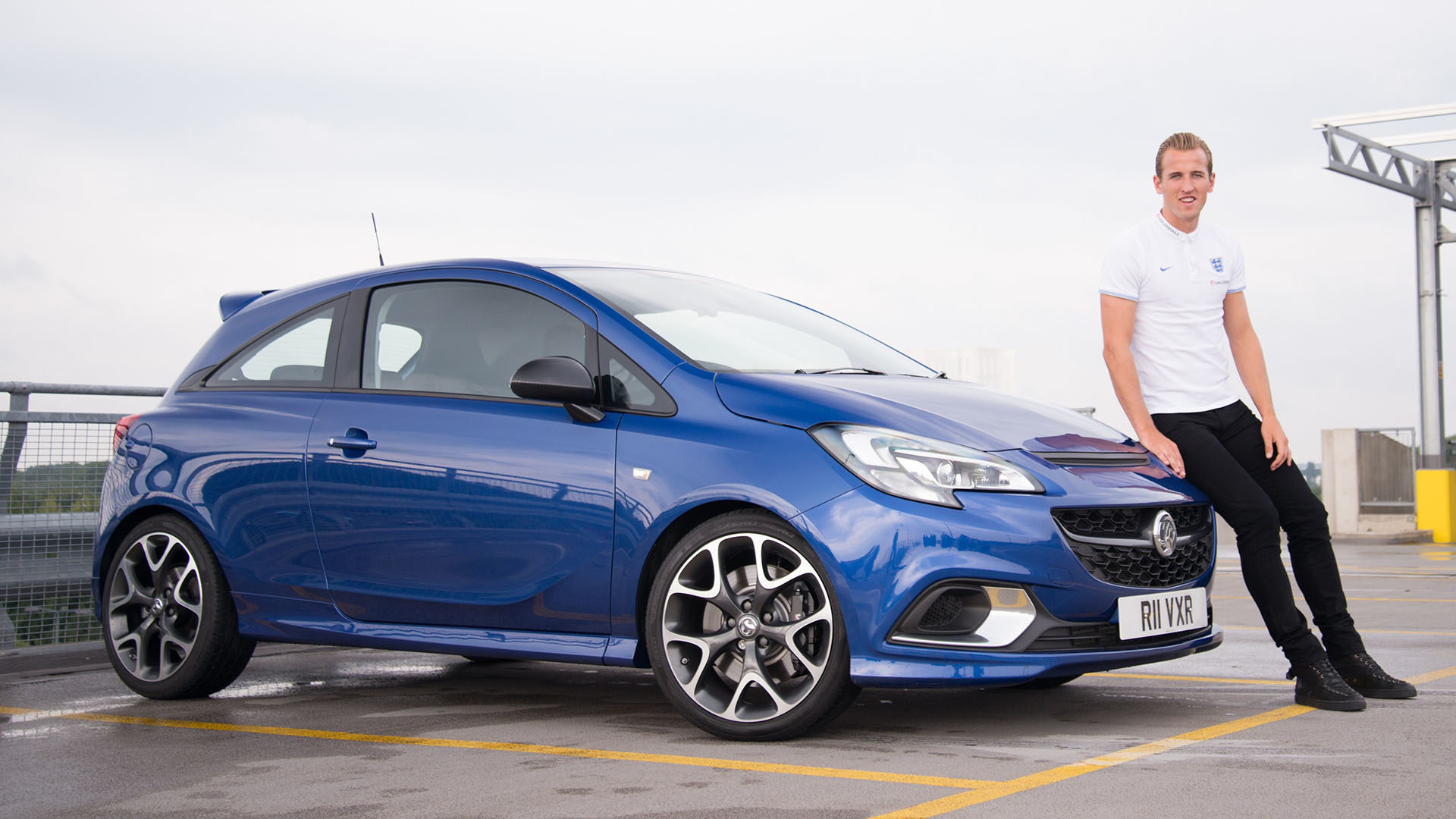 Harry Kane and Vauxhall VXR