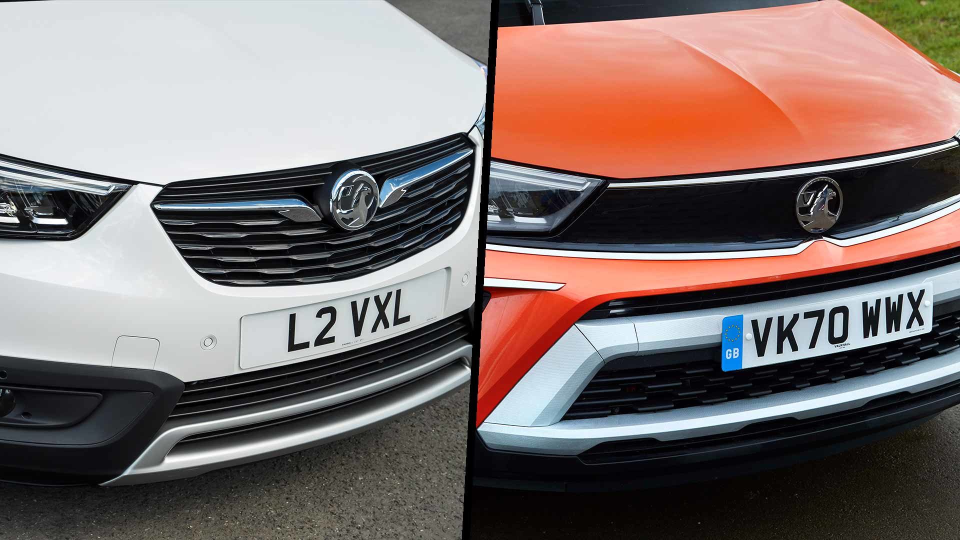 Vauxhall Crossland new vs old