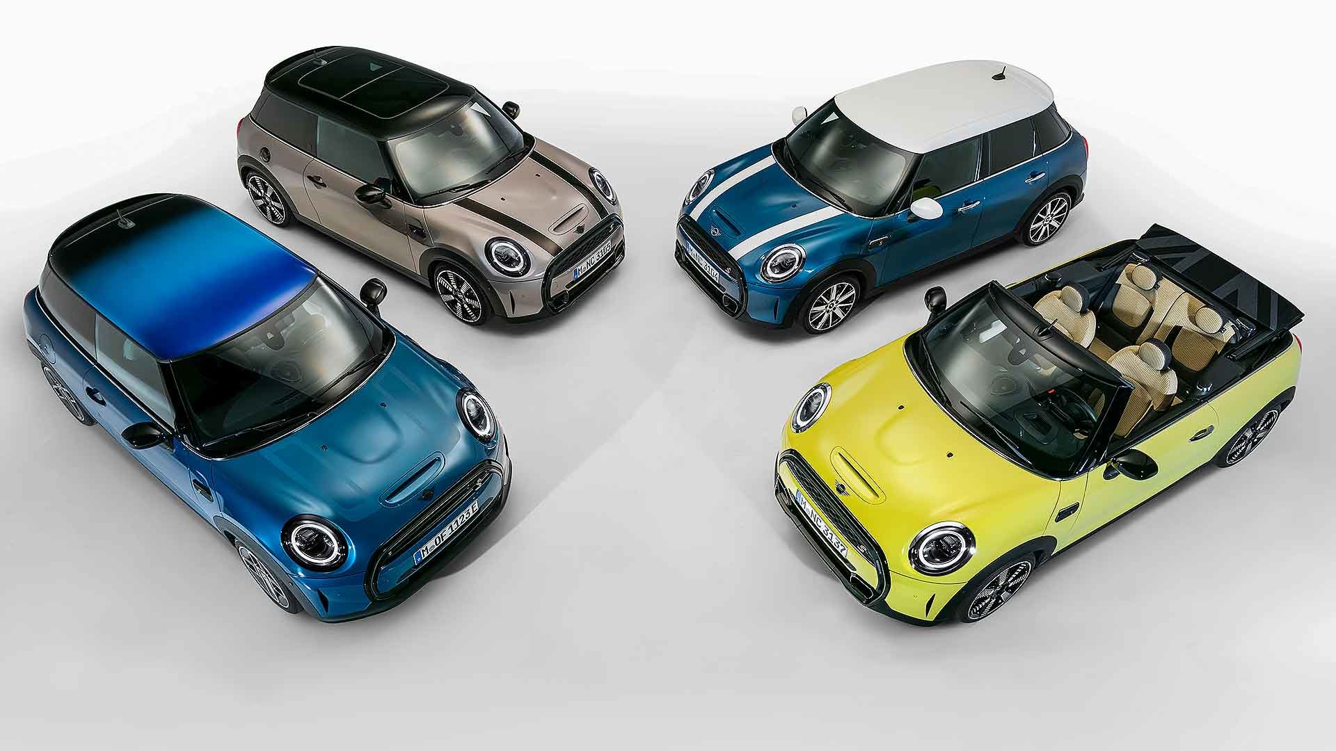 New Mini 2021 range