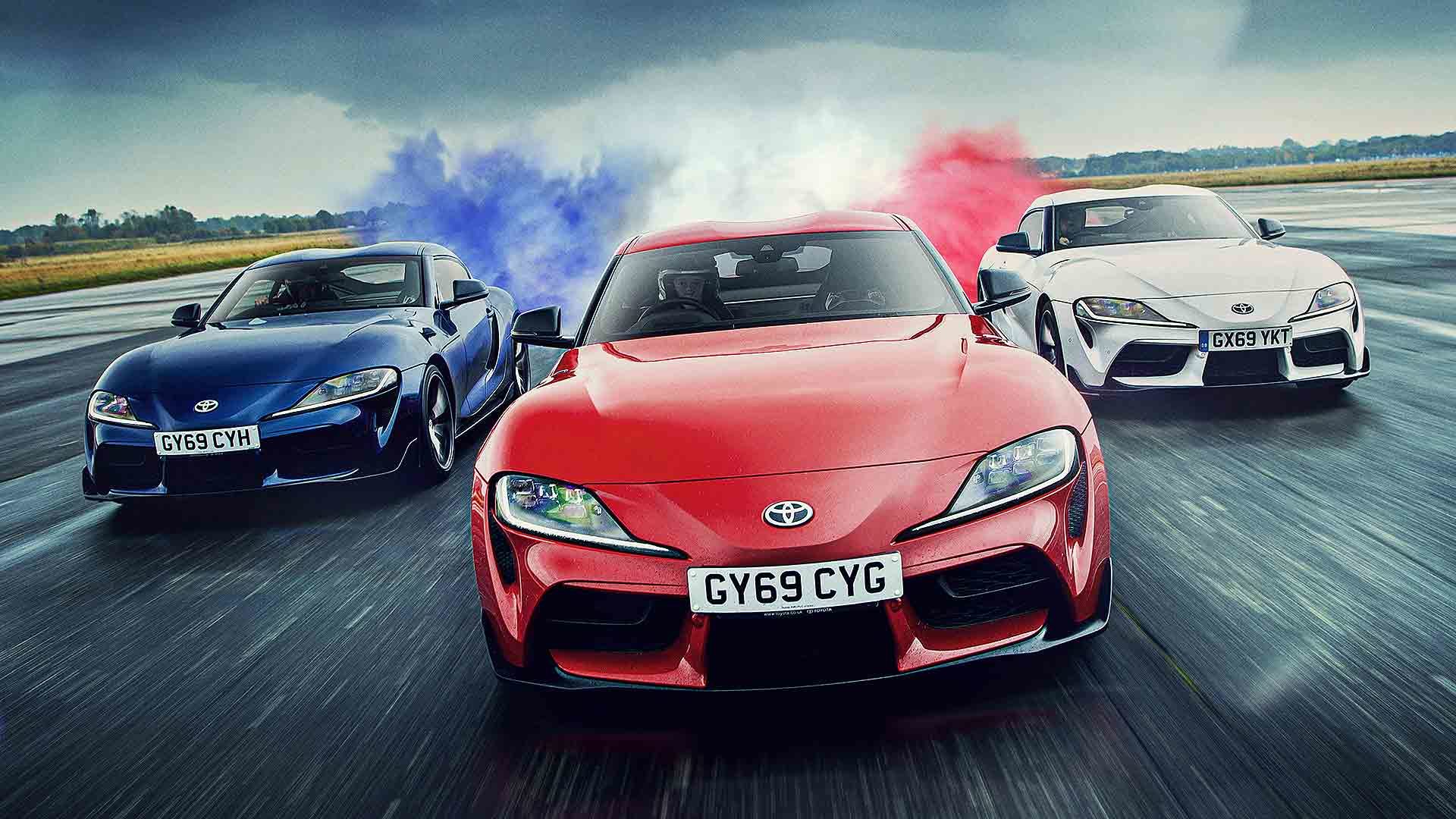 Toyota Supra sports cars