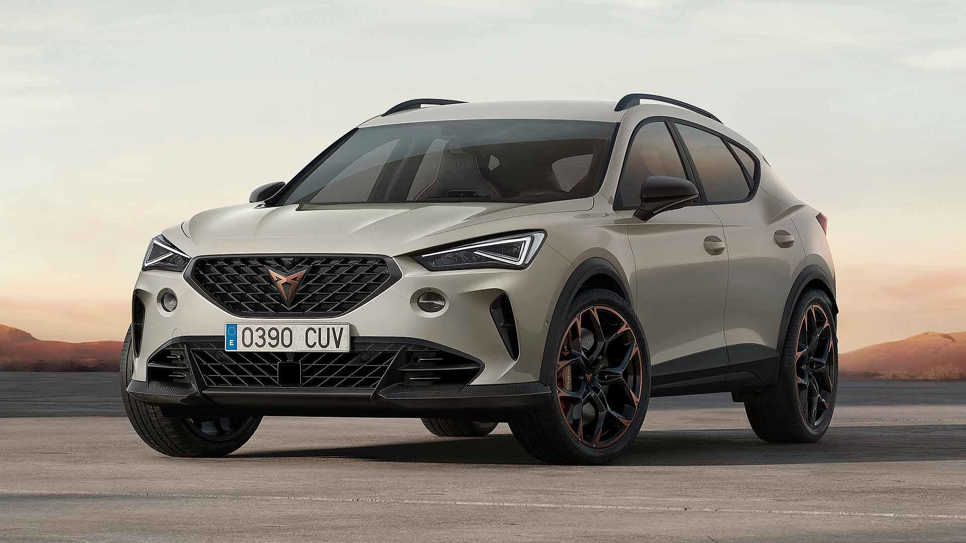 Cupra Formentor VZ5 in Tayga Grey