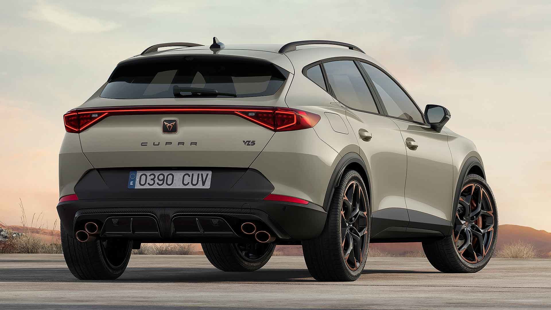 Cupra Formentor VZ5 in Tayga Grey