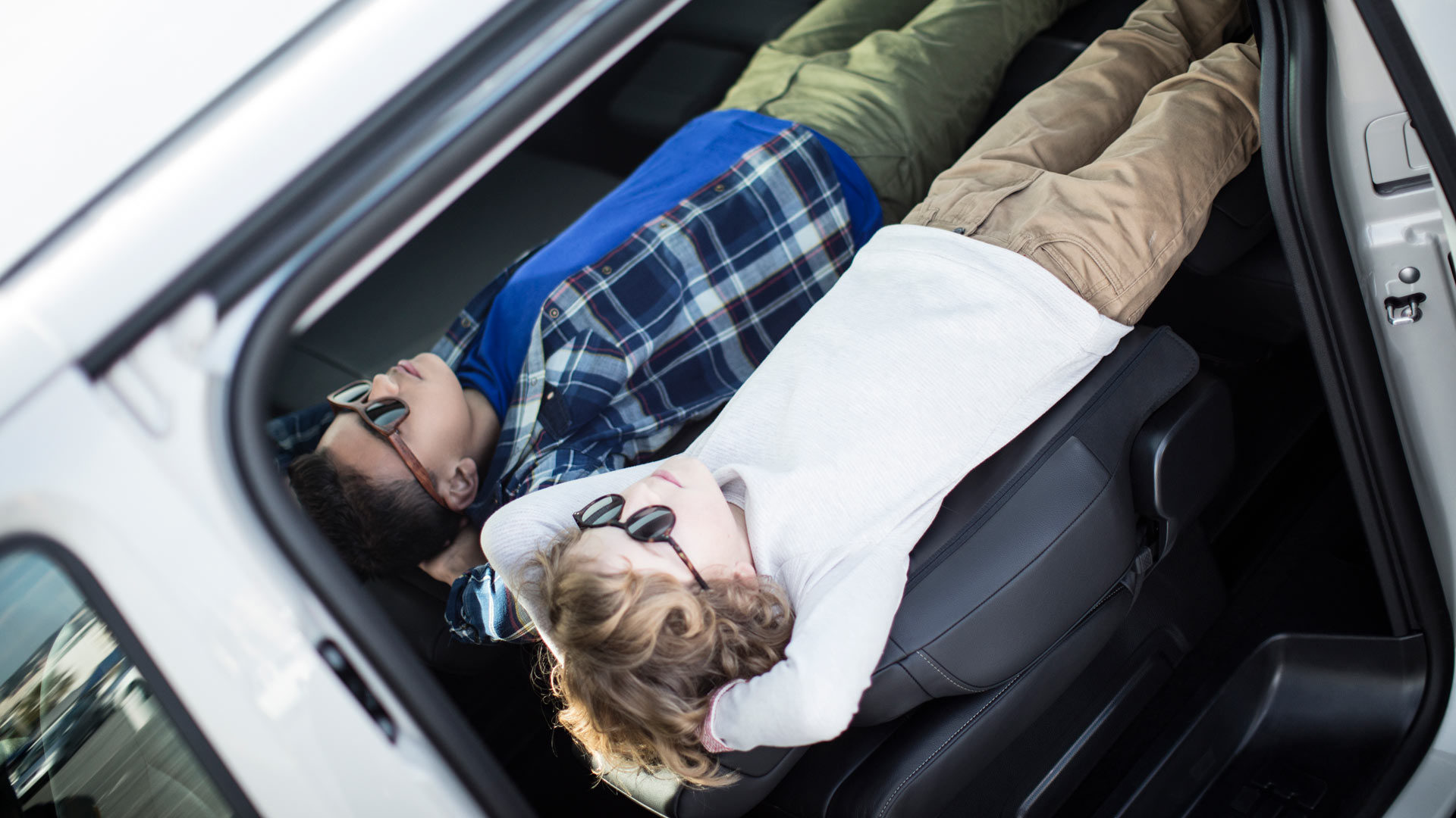 How to nap in a car