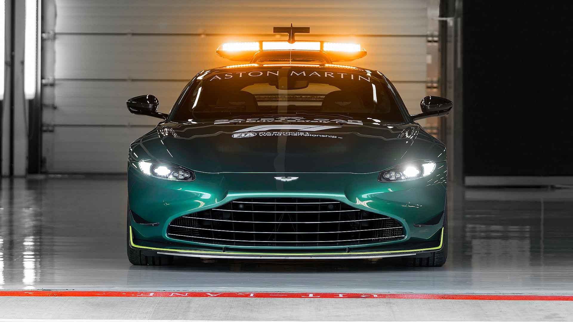 Aston Martin F1 safety cars