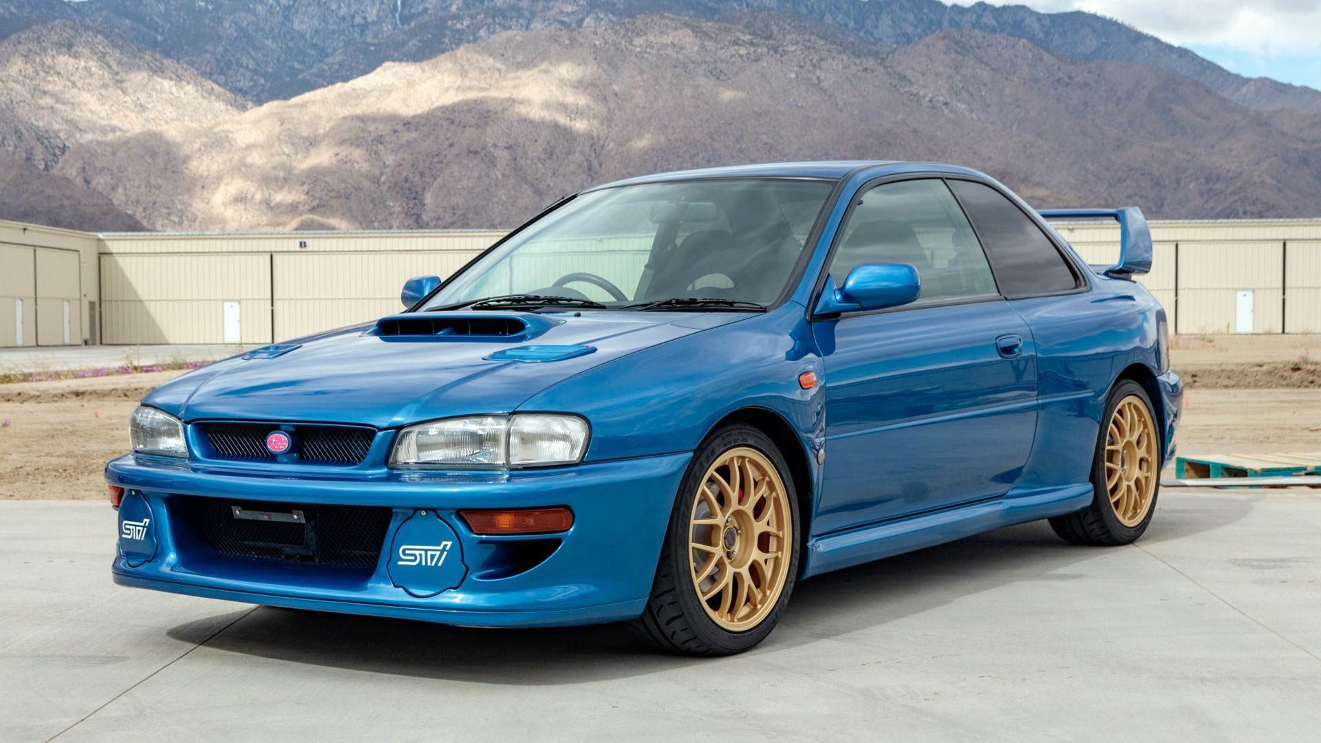 BaT 1998 Subaru Impreza 22B STI