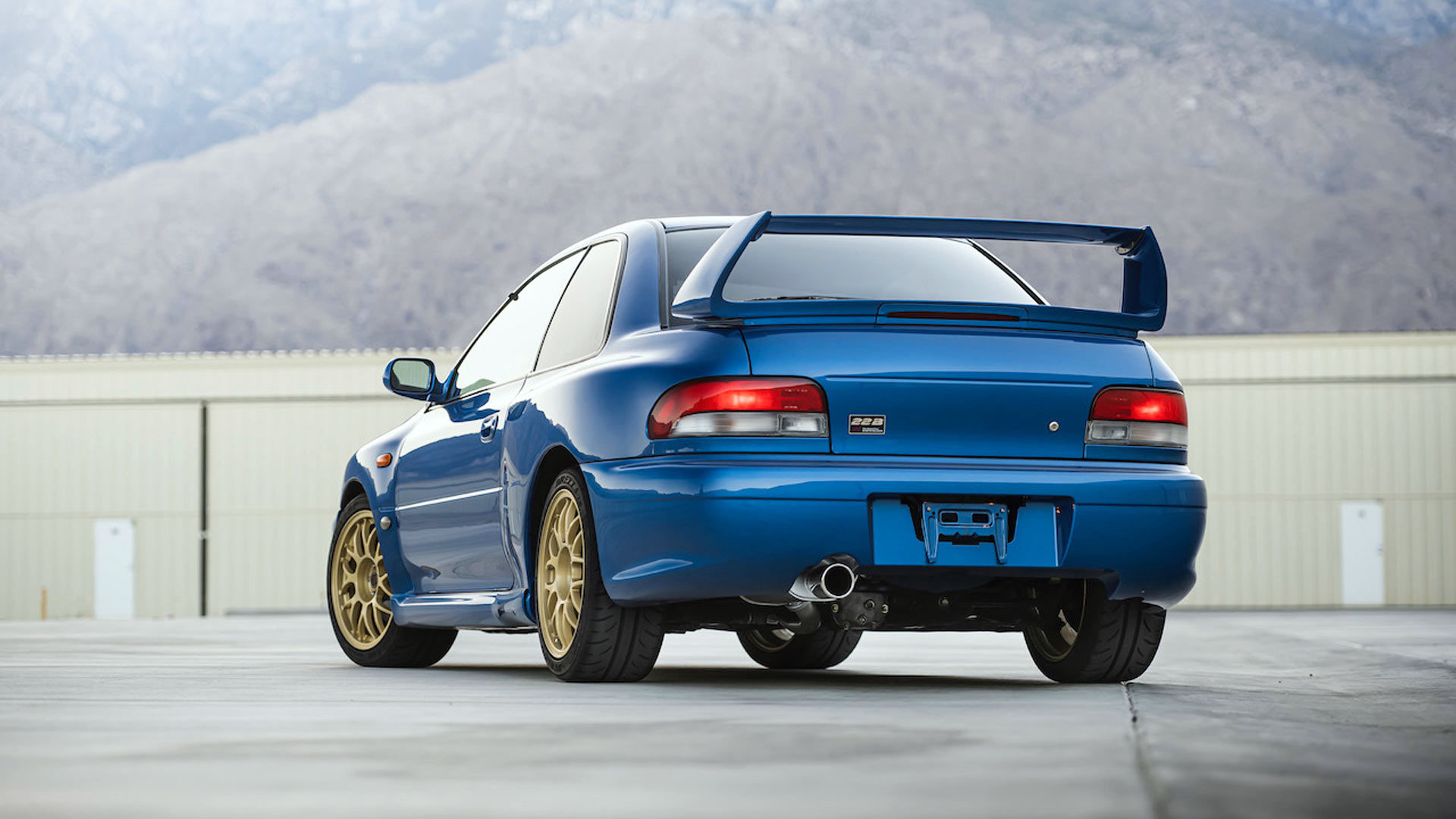 BaT 1998 Subaru Impreza 22B STI