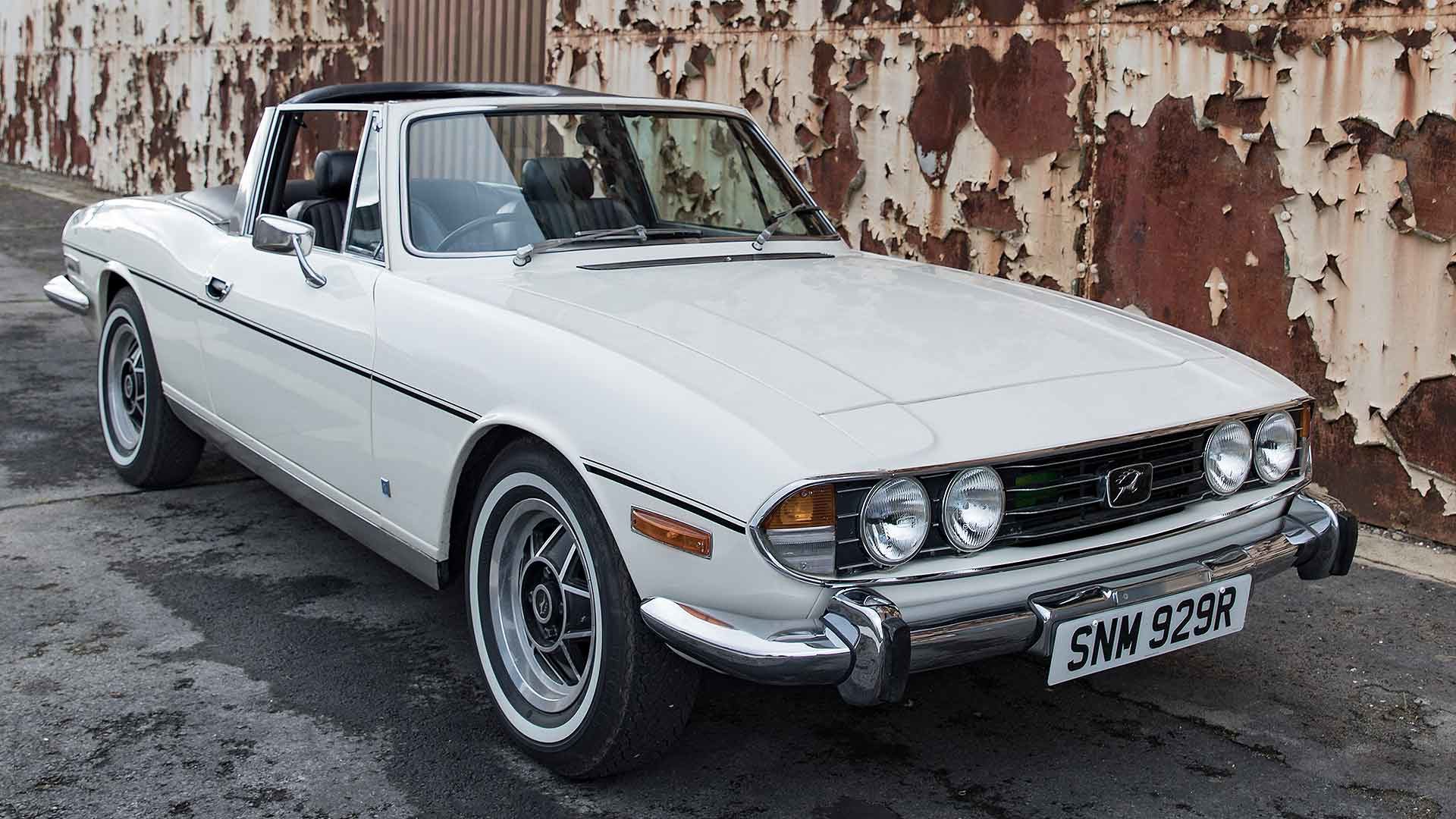 Electric Triumph Stag Electrogenic conversion