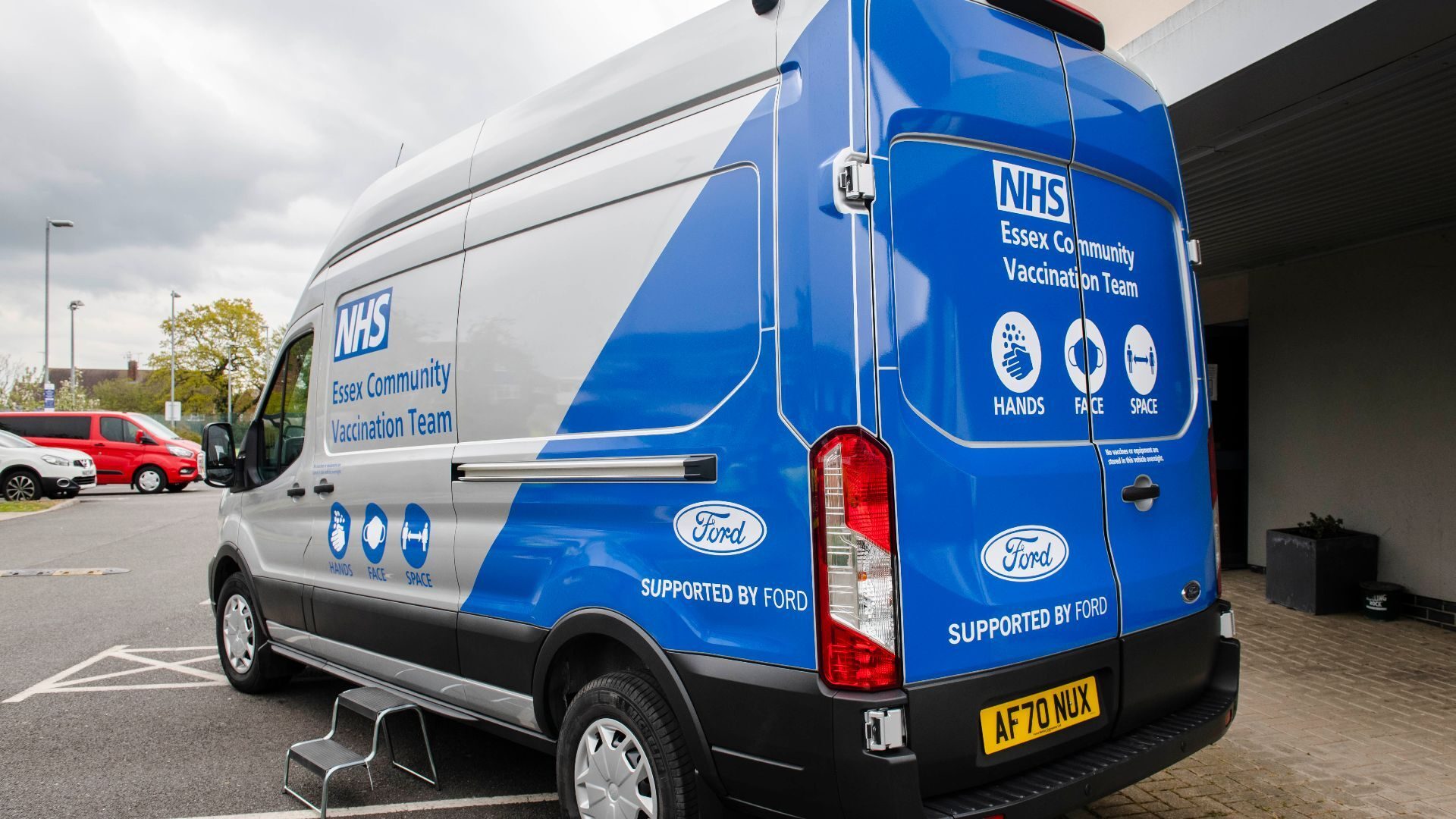 Ford Transit vaccine van