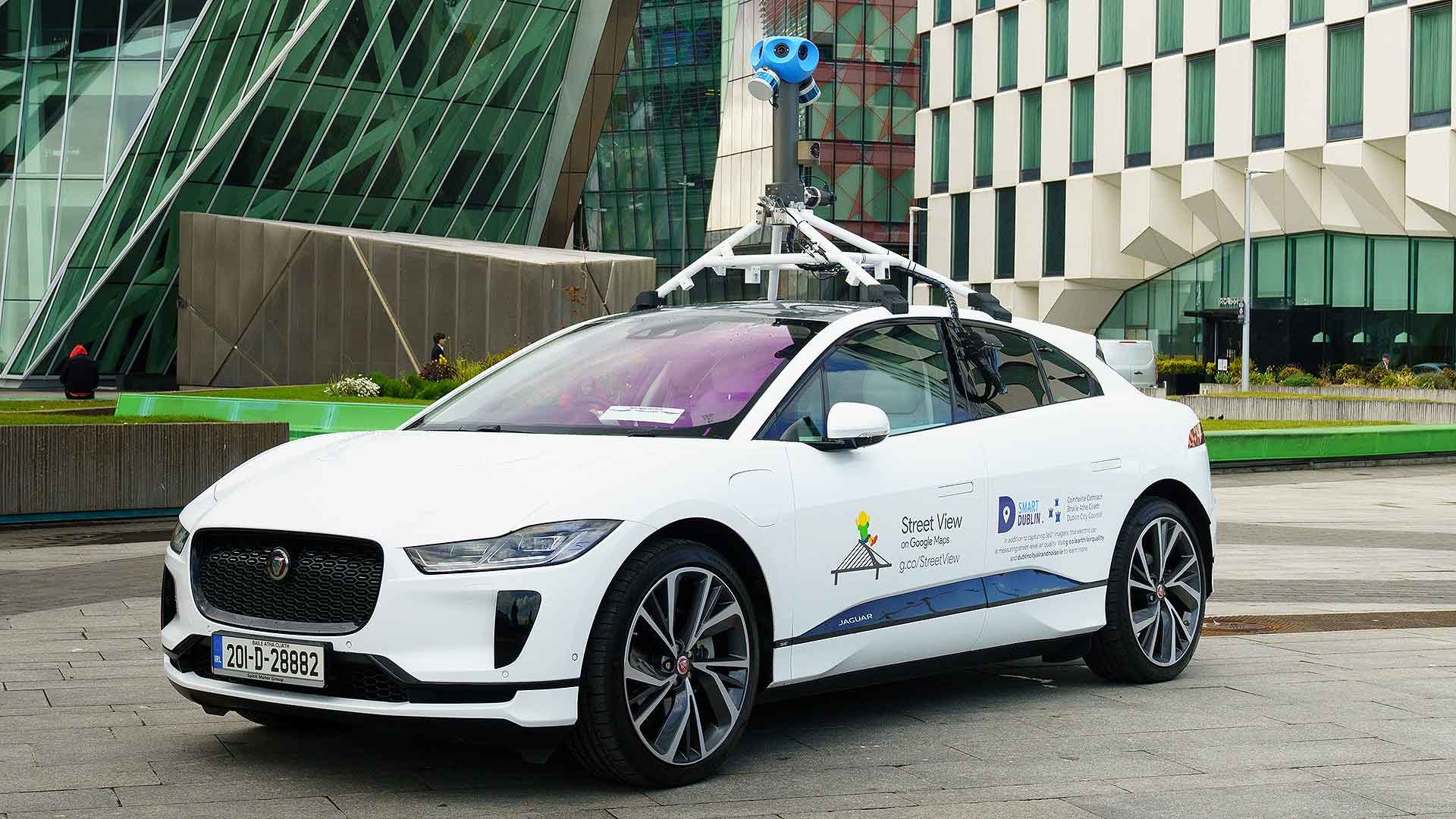 Jaguar I-PACE x Google Street View