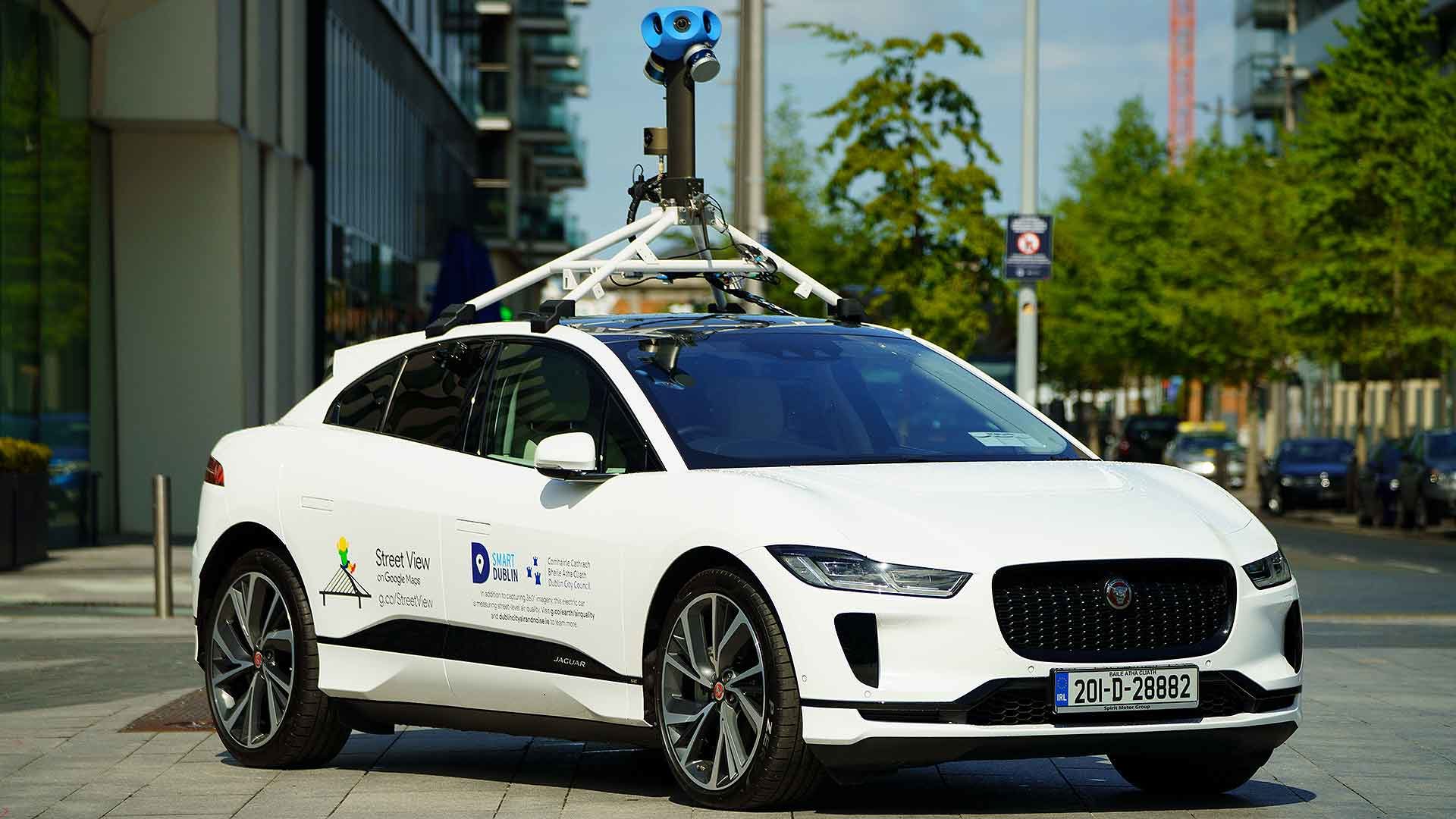 Jaguar I-PACE x Google Street View