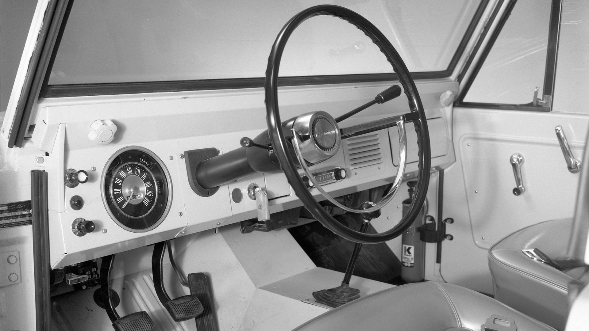 1966 Ford Bronco Interior