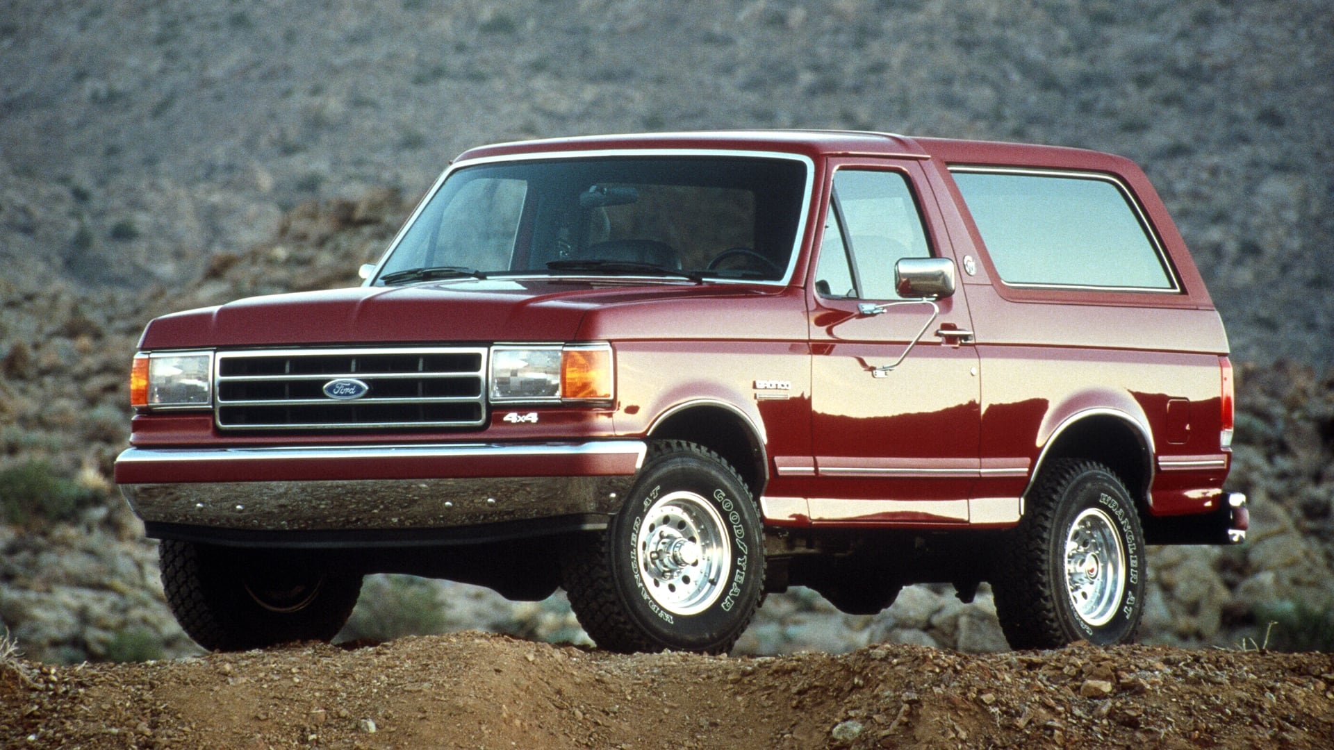 1991 Ford Bronco Silver Anniversary Edition