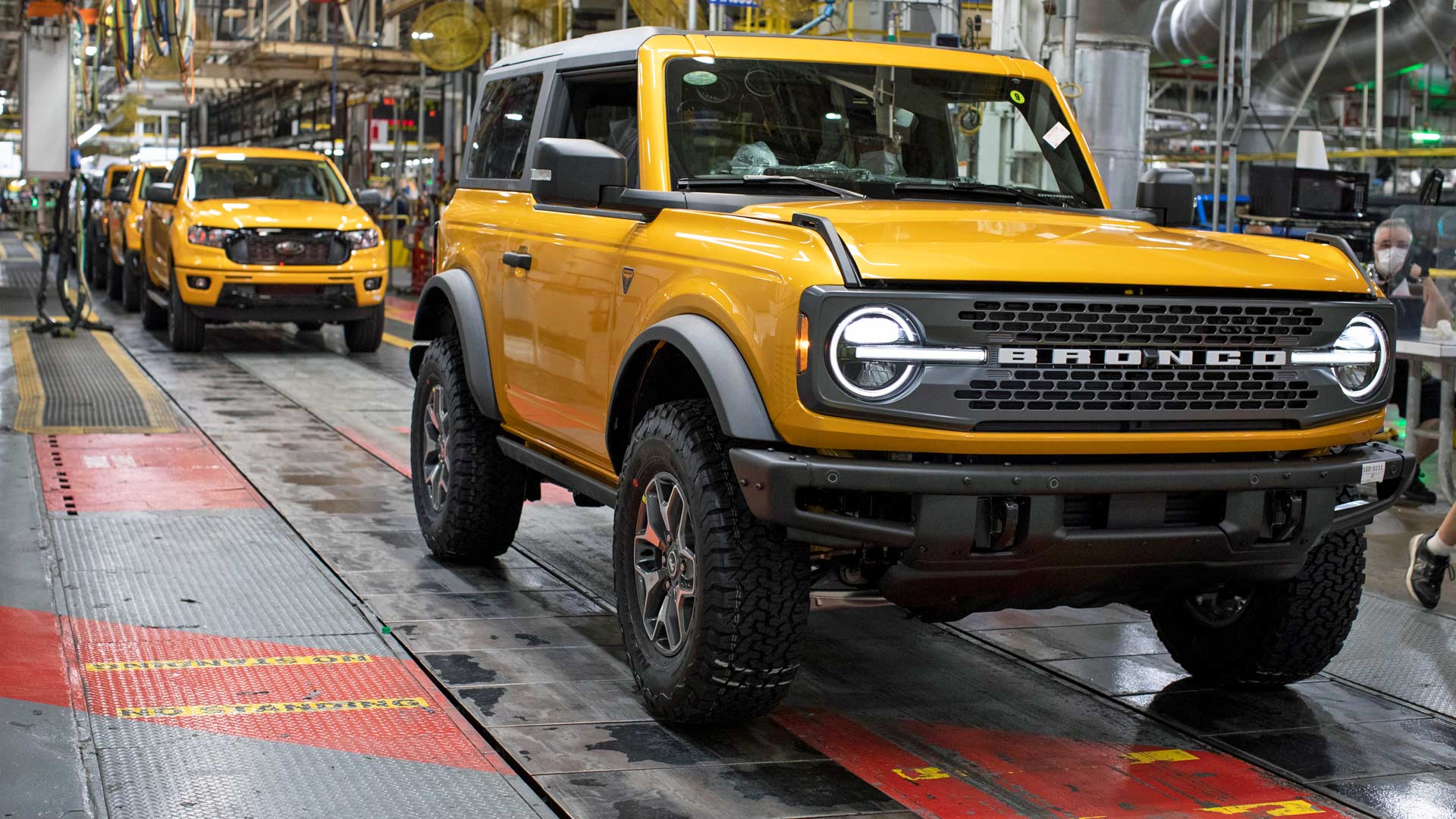 2021 Ford Bronco Production Starts