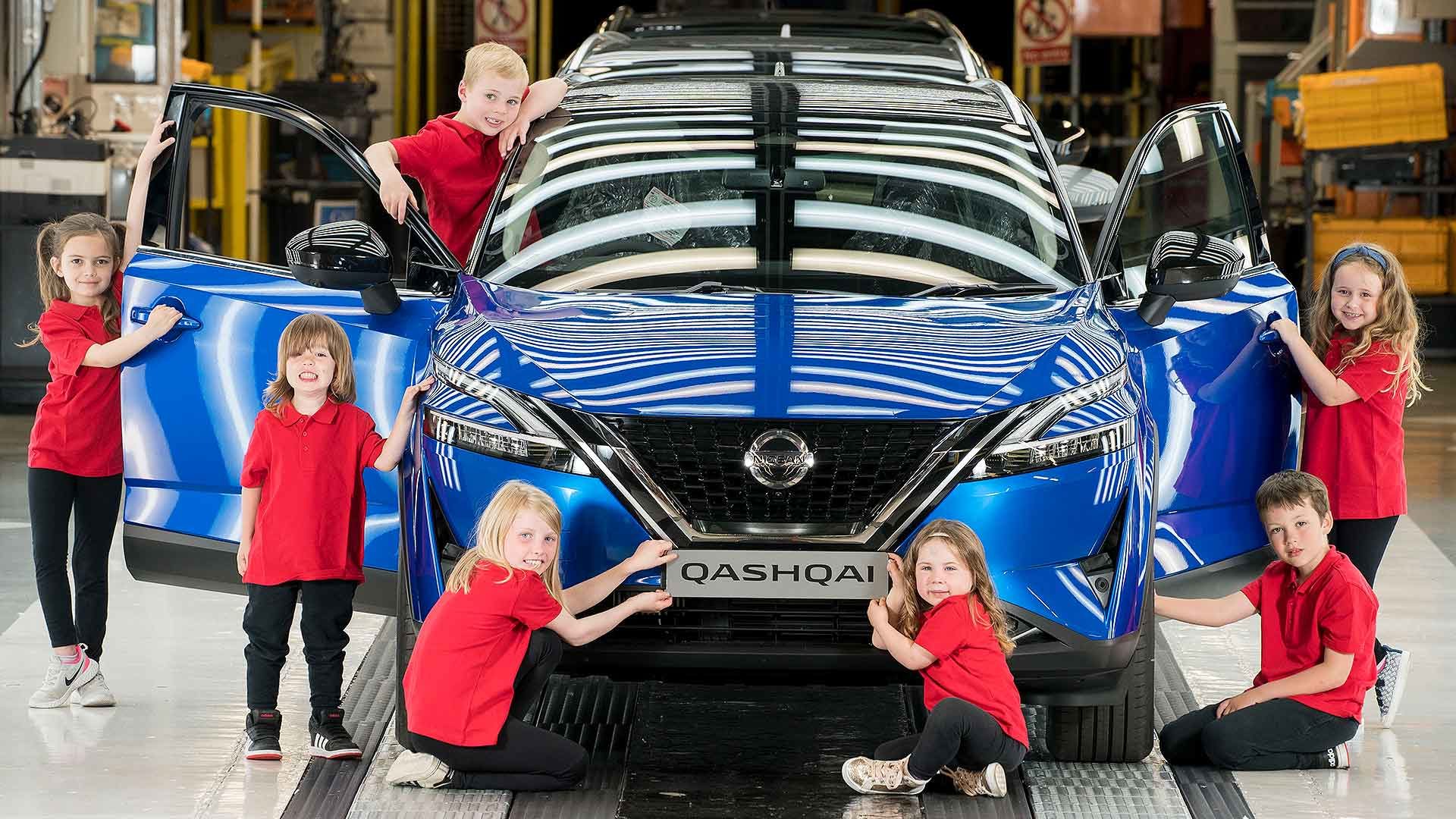 Nissan Qashqai young inspectors