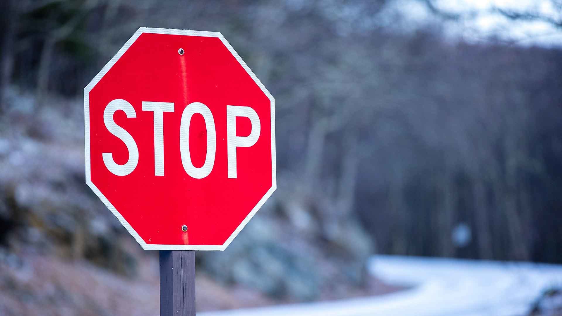 Stop sign